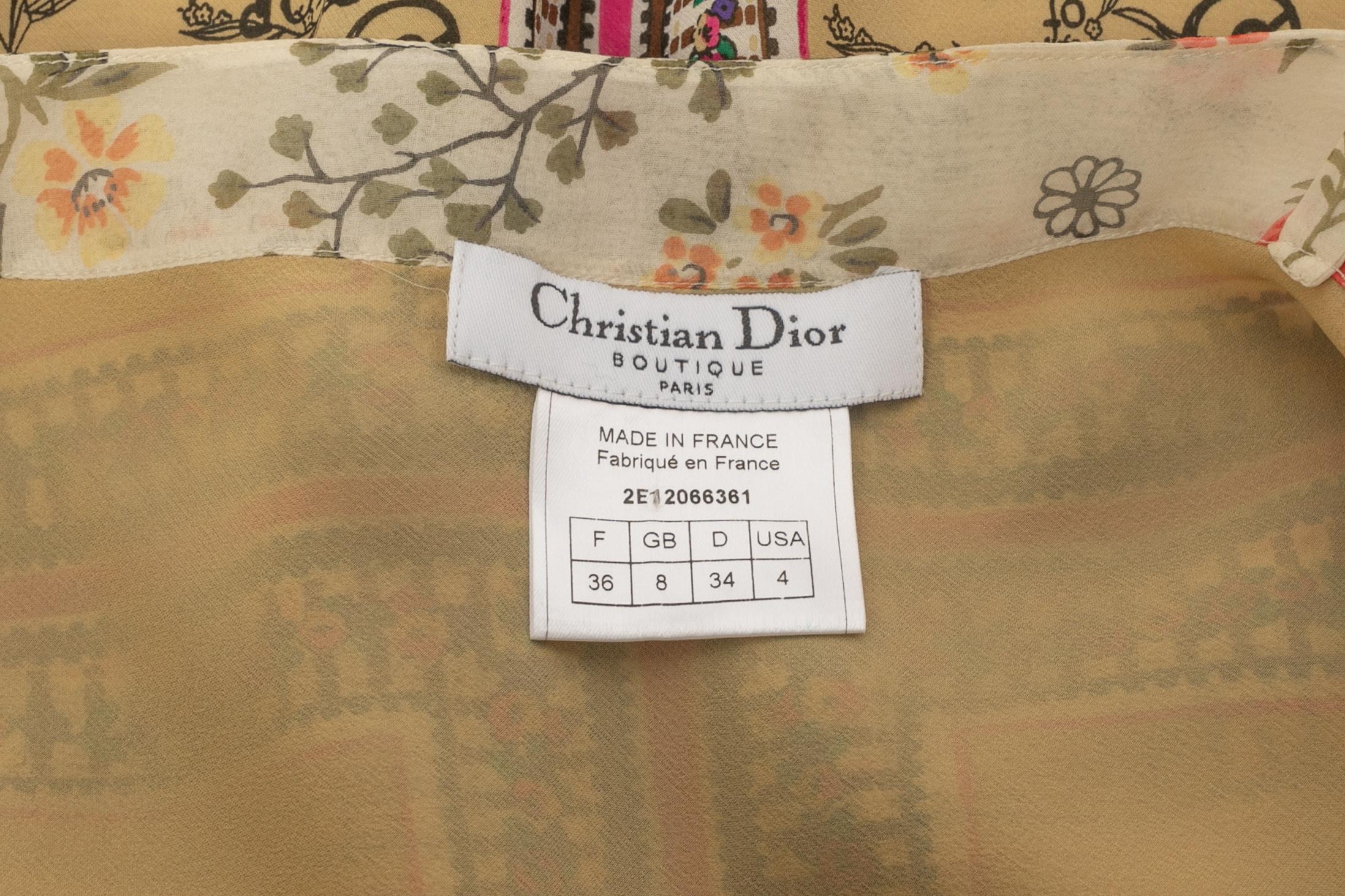 Dior Kleid Frühjahr-Sommer 2002 im Angebot 4
