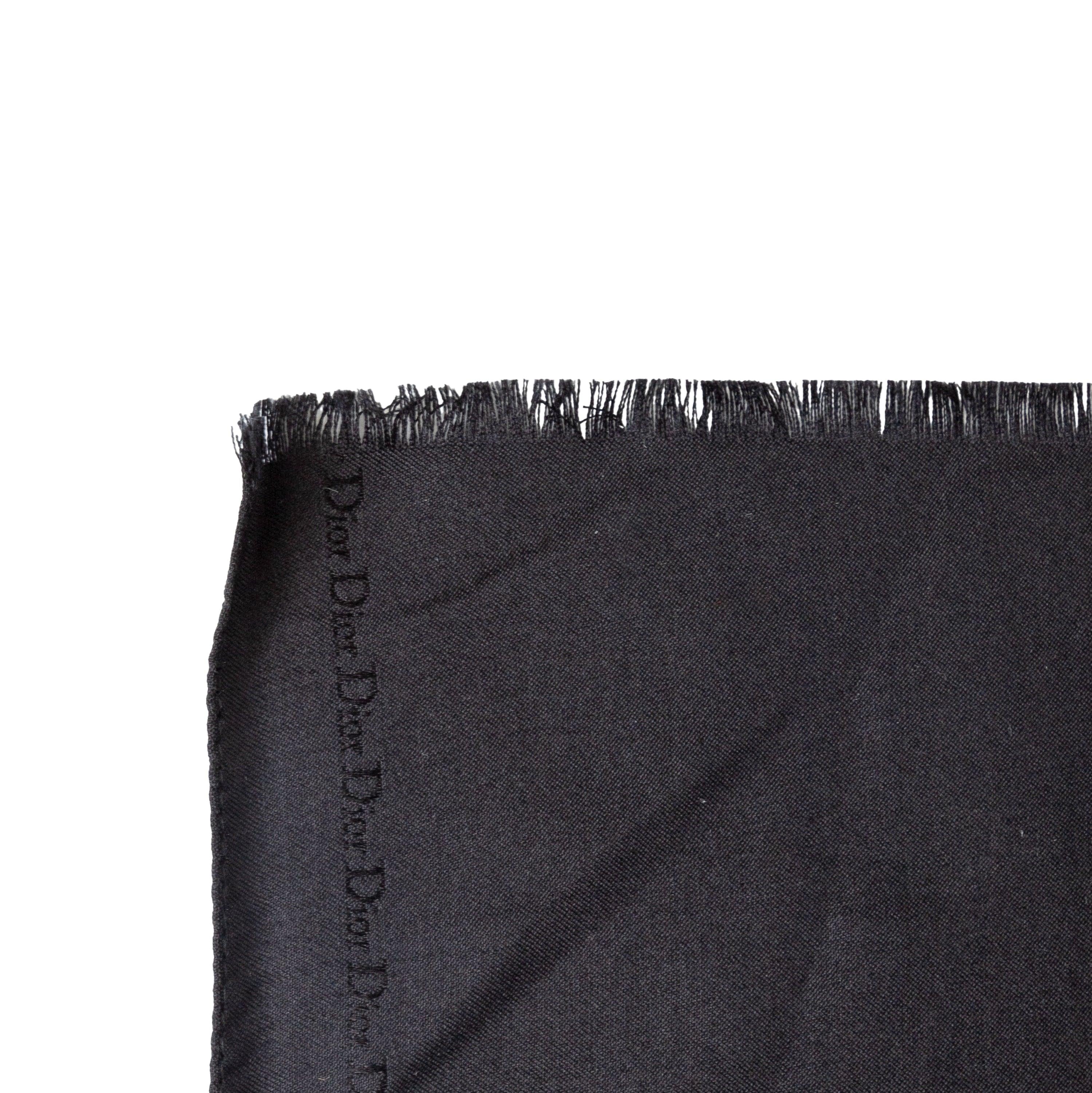 Dior Duo Pattern Scarf - '20s For Sale 3