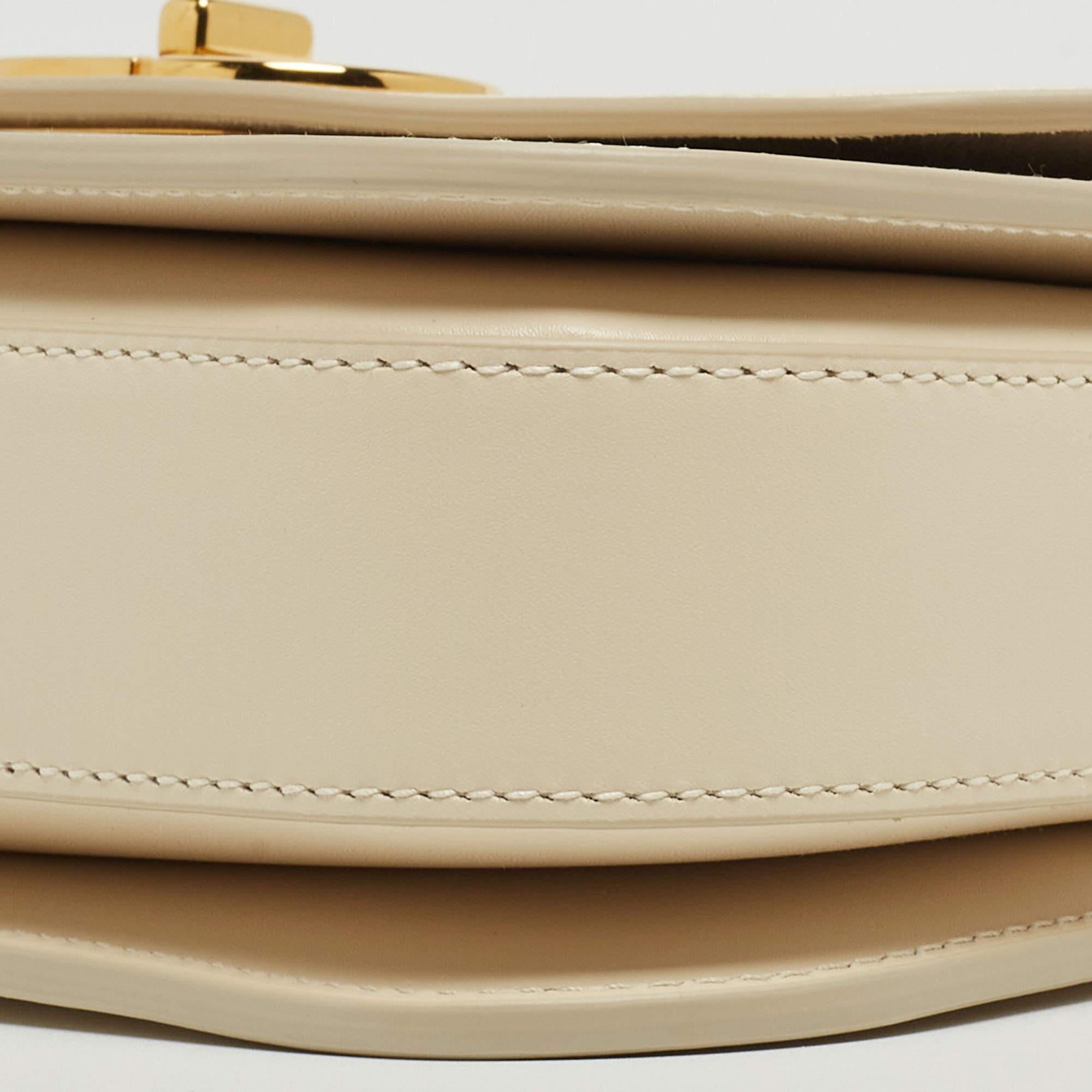 Dior Dusty Ivory Leather 30 Montaigne Avenue Shoulder Bag 5