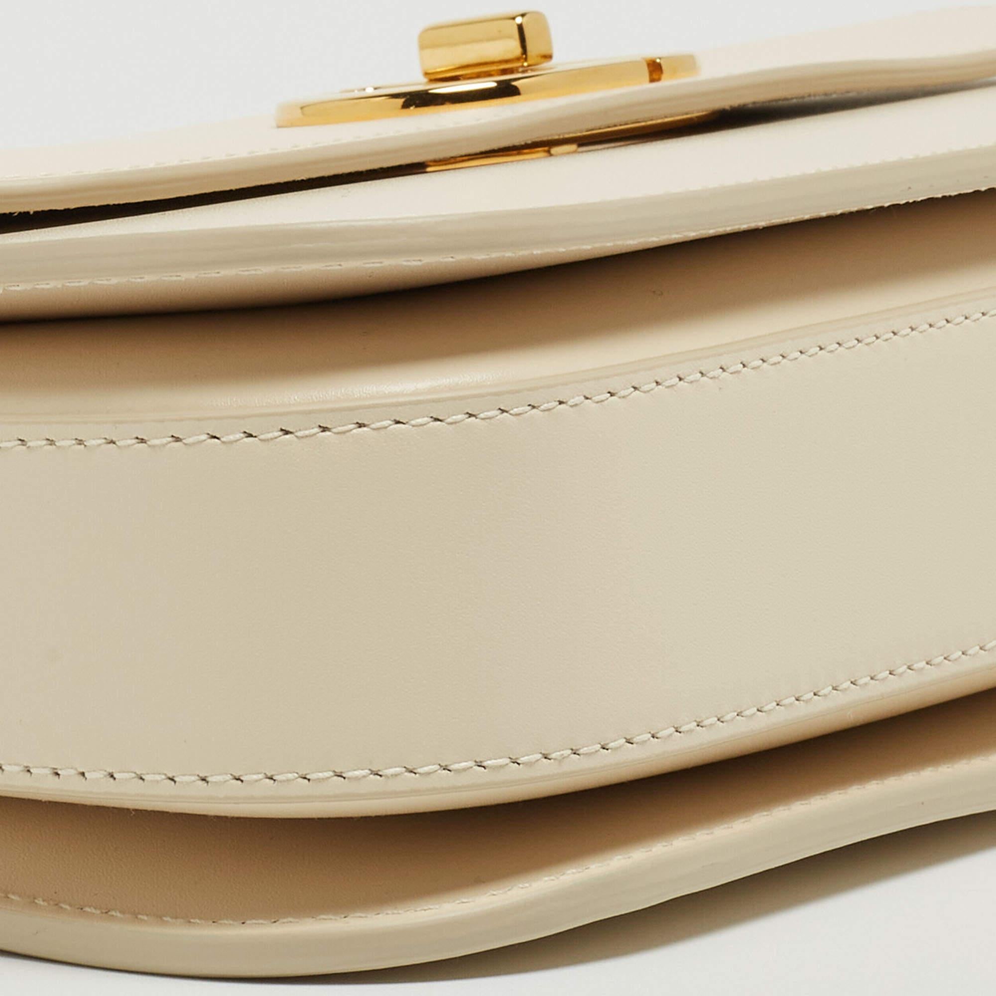 Dior Dusty Ivory Leather 30 Montaigne Avenue Shoulder Bag 6