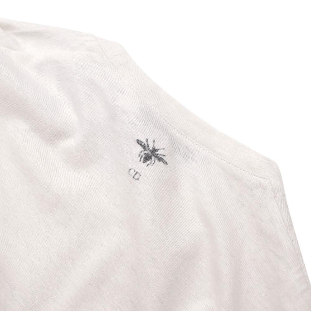 Gray Dior Ecru Sisterhood is Global T-Shirt - Size S