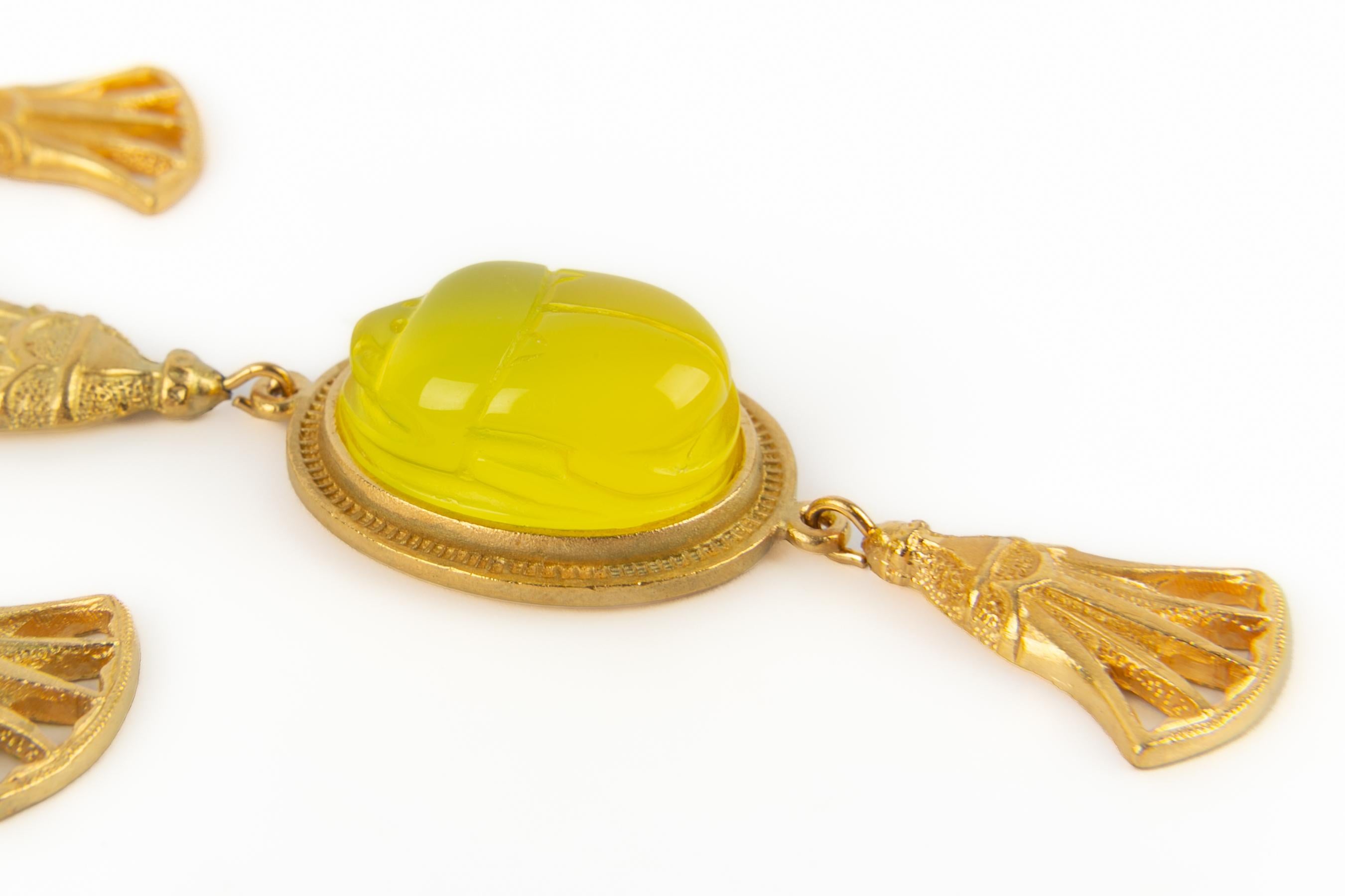 Set di gioielli egiziani Dior in vendita 1