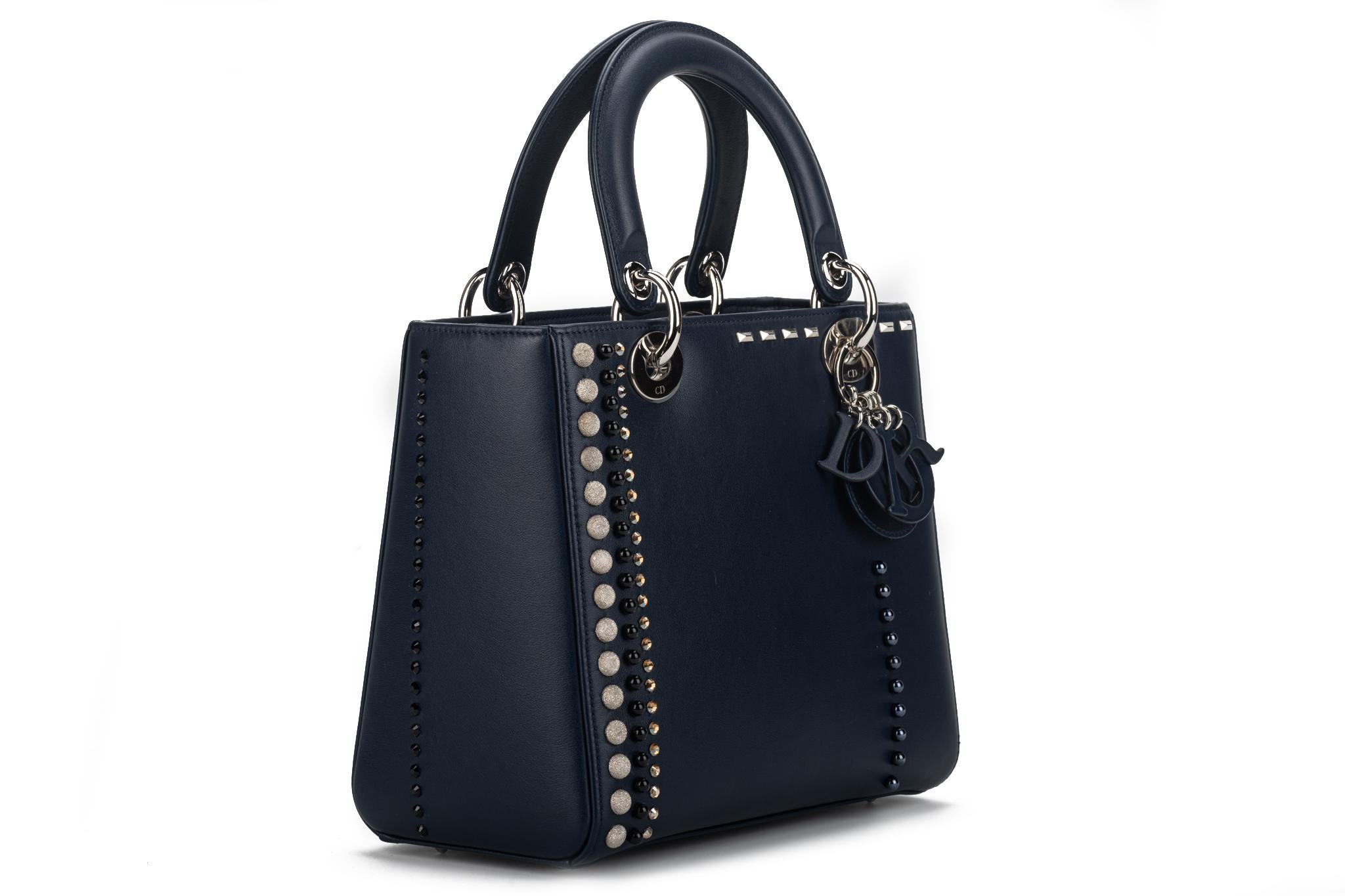 lady dior embellished bag