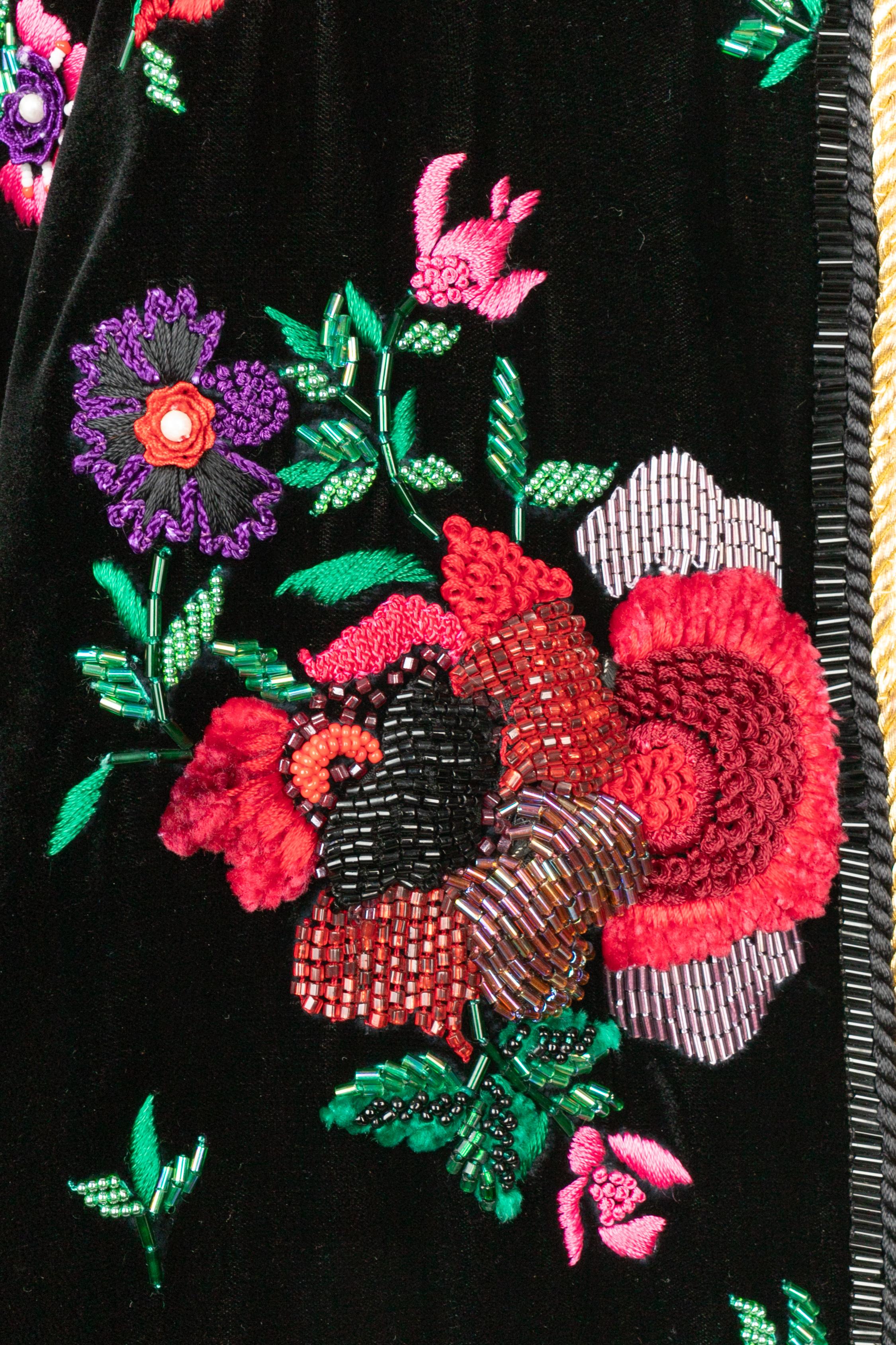 Bestickte Jacke von Dior im Zustand „Hervorragend“ im Angebot in SAINT-OUEN-SUR-SEINE, FR