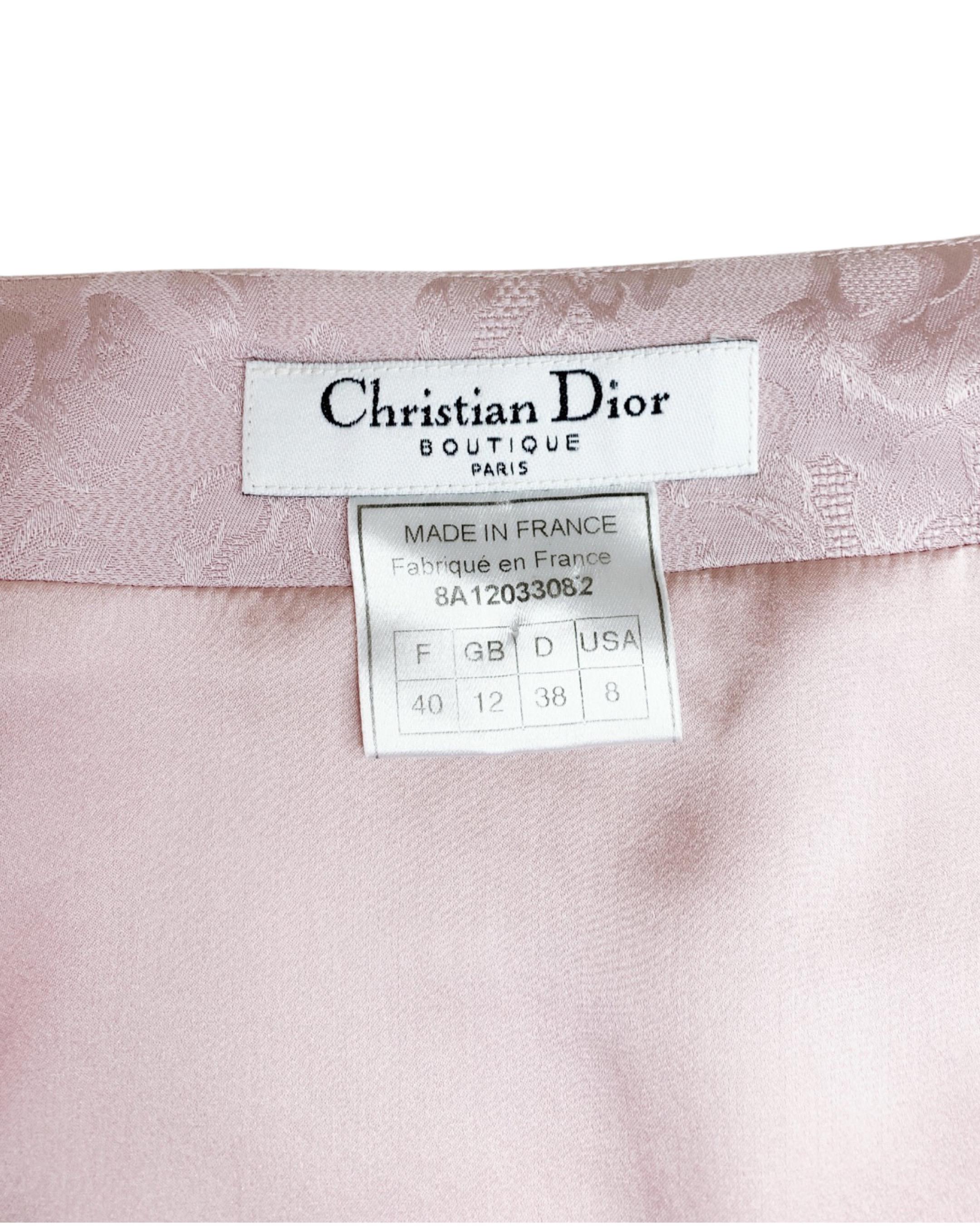 Abito Jacquard Dior Autunno 1998 8