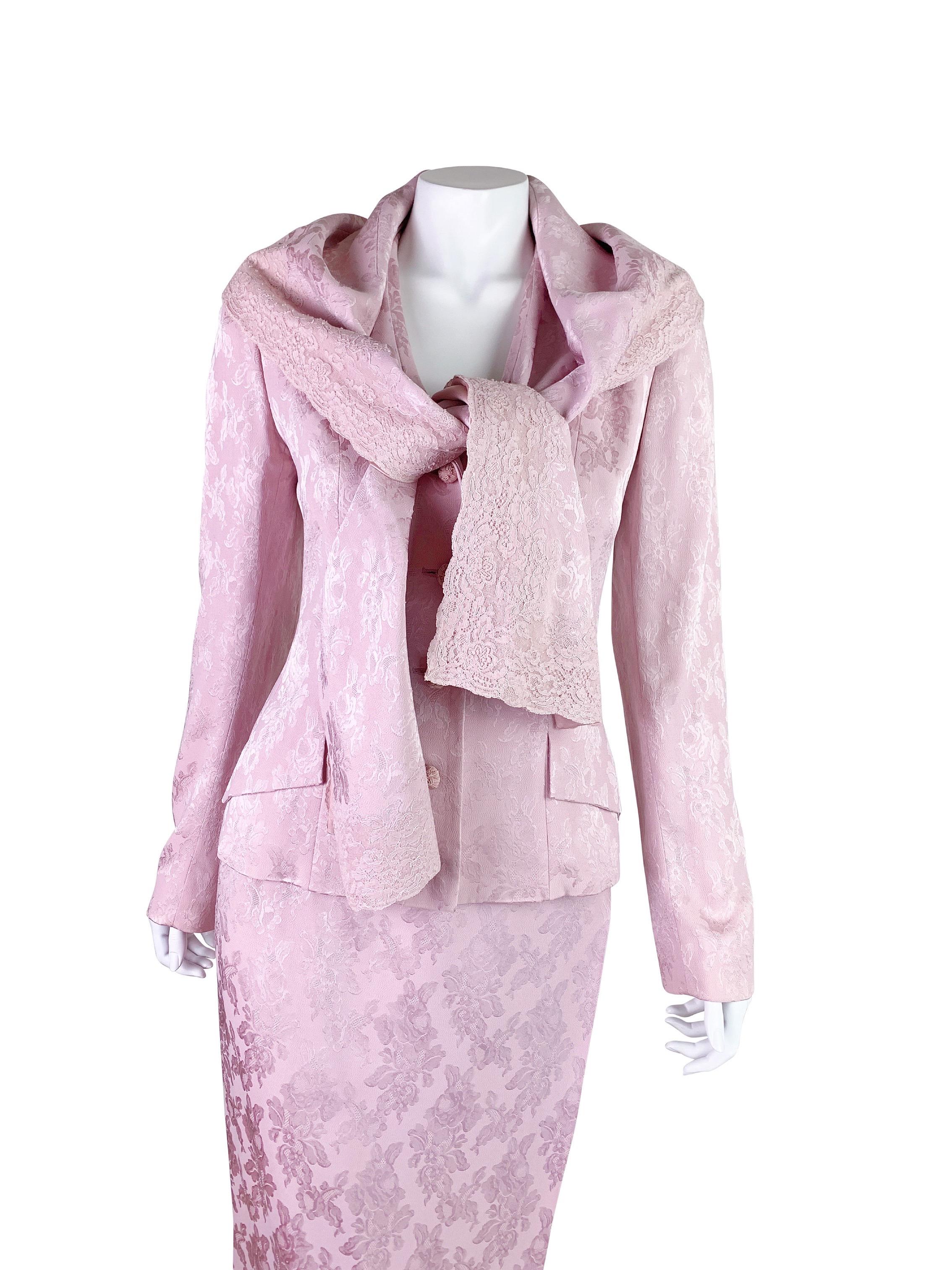 Abito Jacquard Dior Autunno 1998 In condizioni buone a Prague, CZ