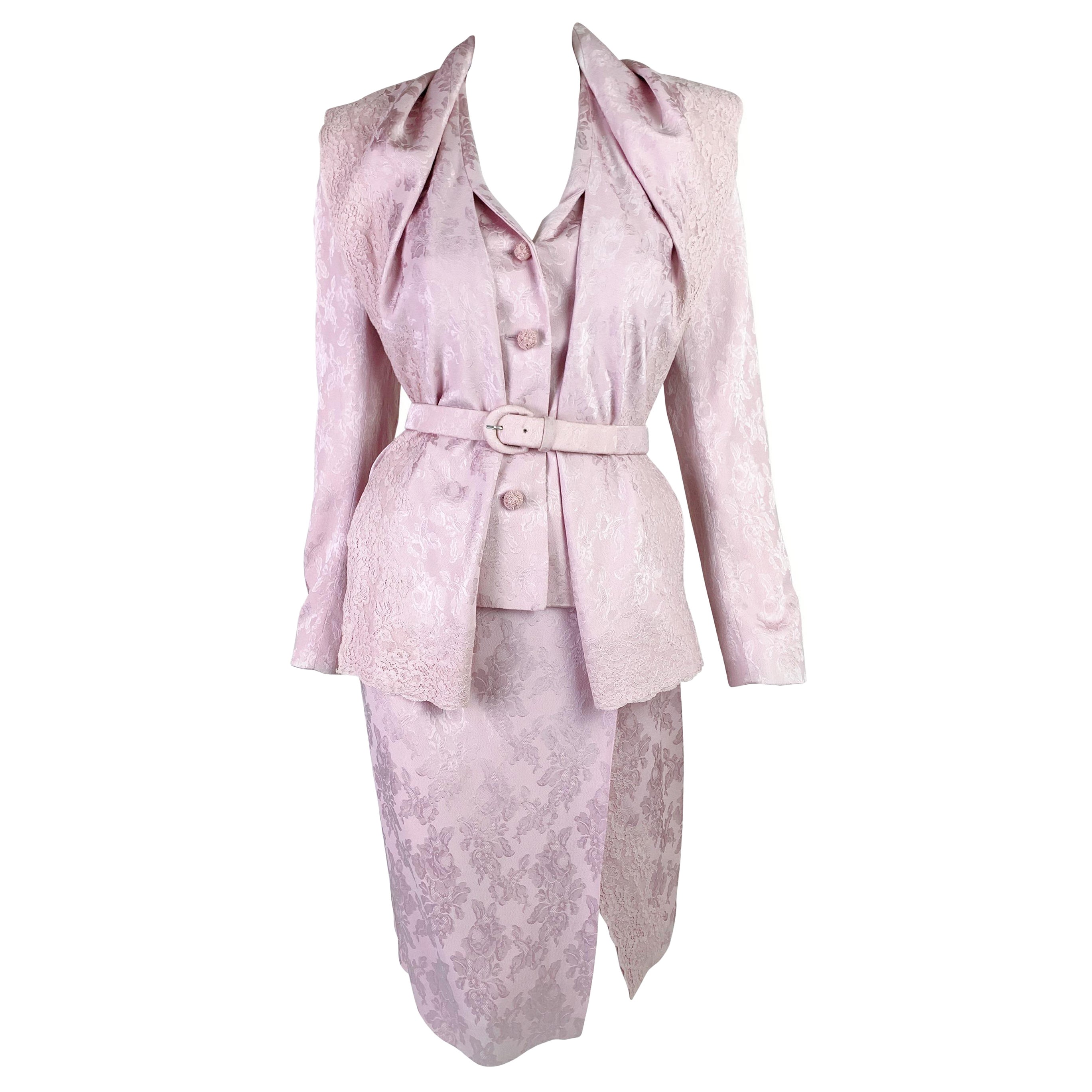 Traje de Jacquard Dior Otoño 1998