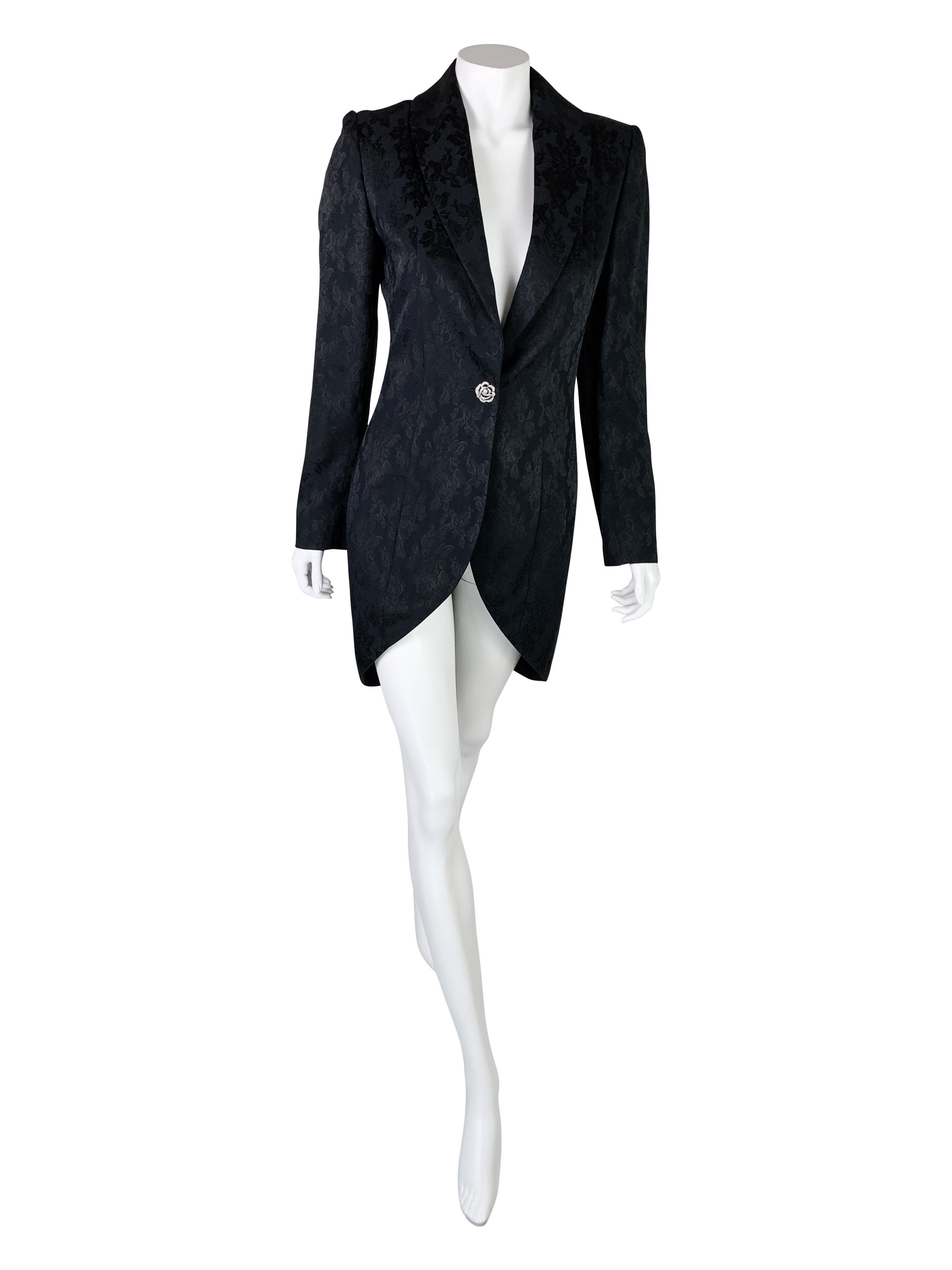 Dior Fall 1998 RTW Jacquard Blazer In Excellent Condition In Prague, CZ