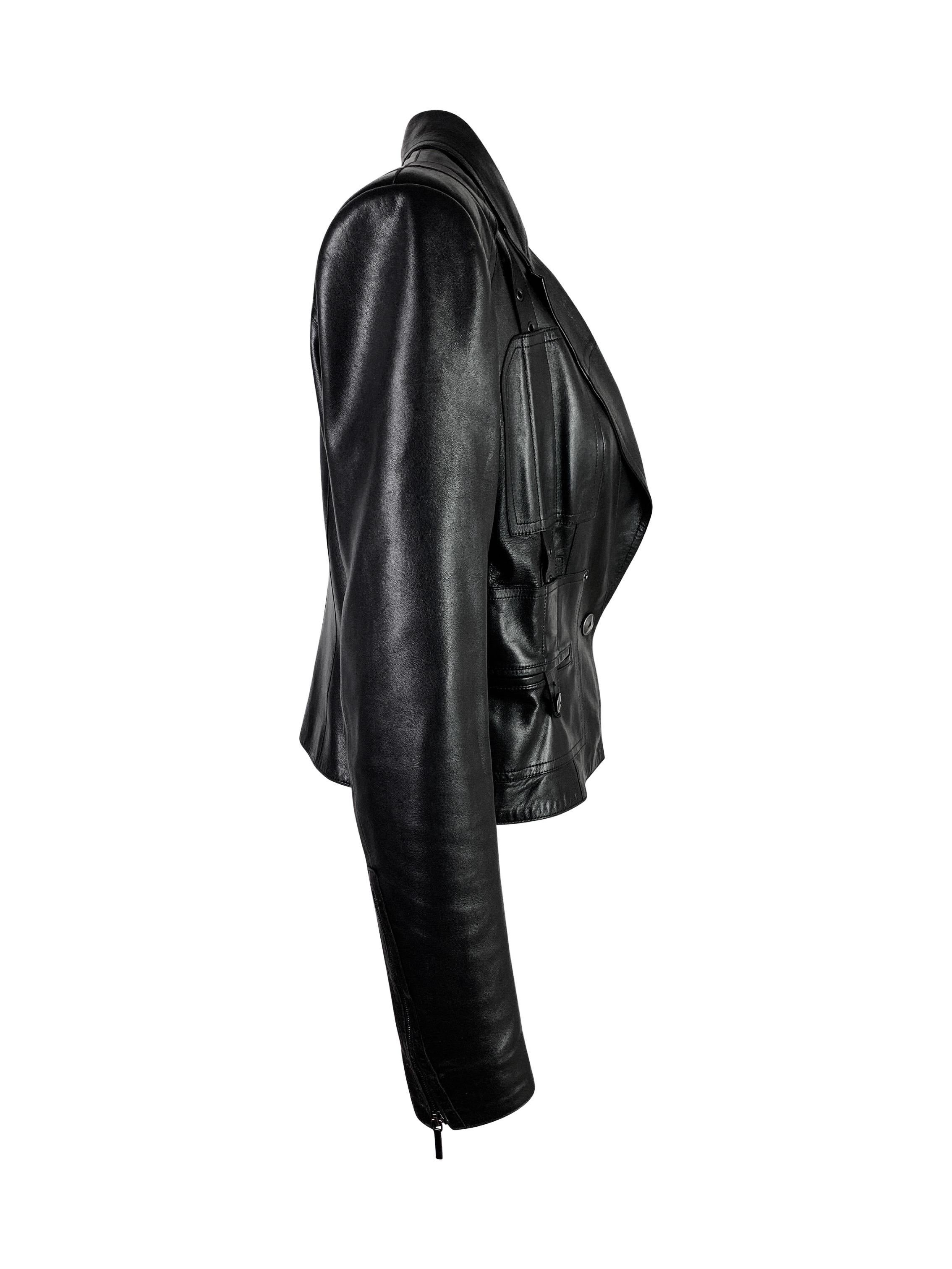 Dior Fall 2003 RTW Leather Jacket 1