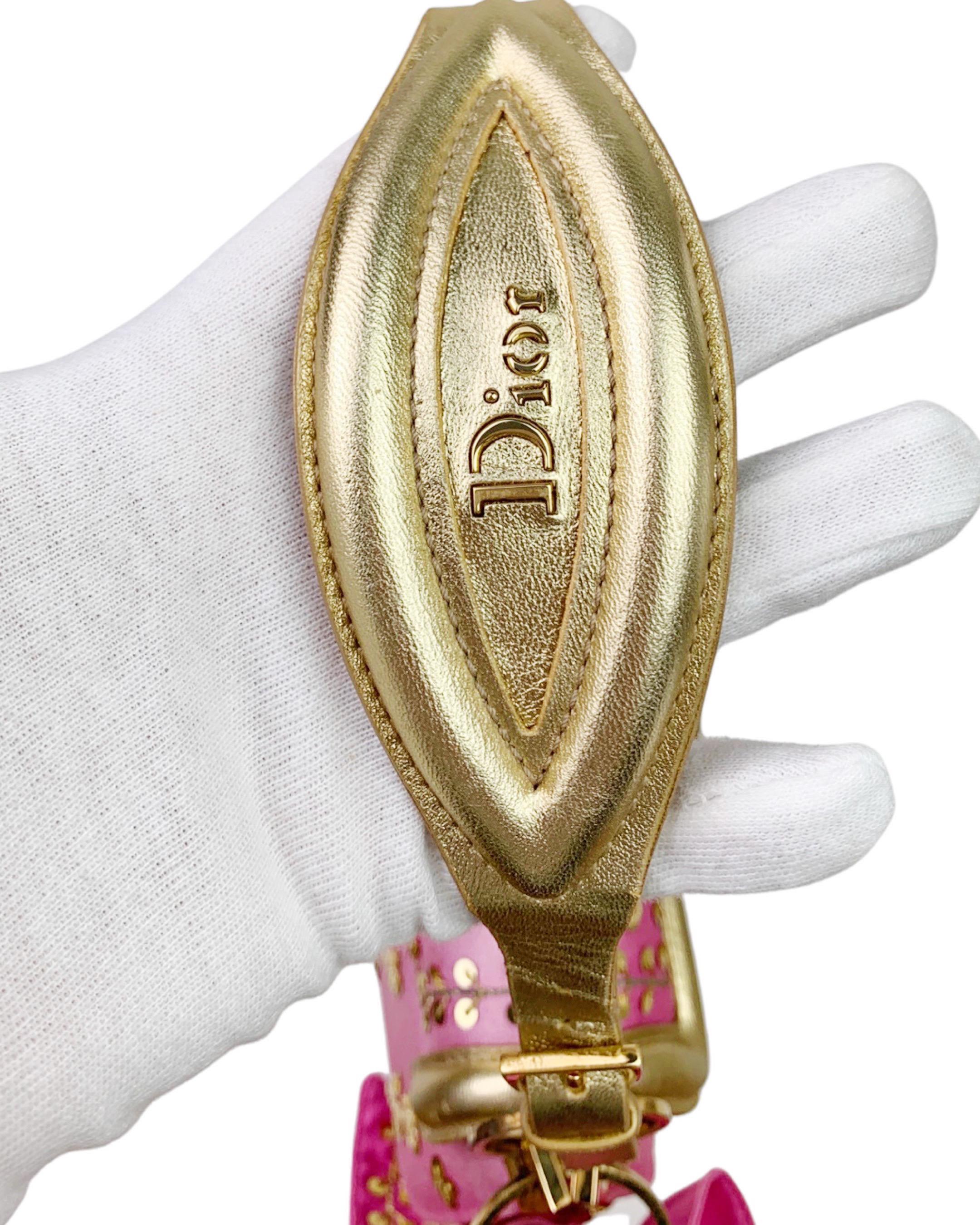Borsa Dior Autunno 2003 in seta ricamata 4