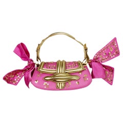 Dior Fall 2003 Silk Embroidered Bag