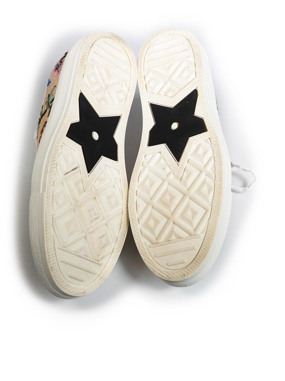 Dior Fleurs & Logo Walk ‚ÄòN‚' Dior Trainers Size IT 41.5 In Good Condition In London, GB