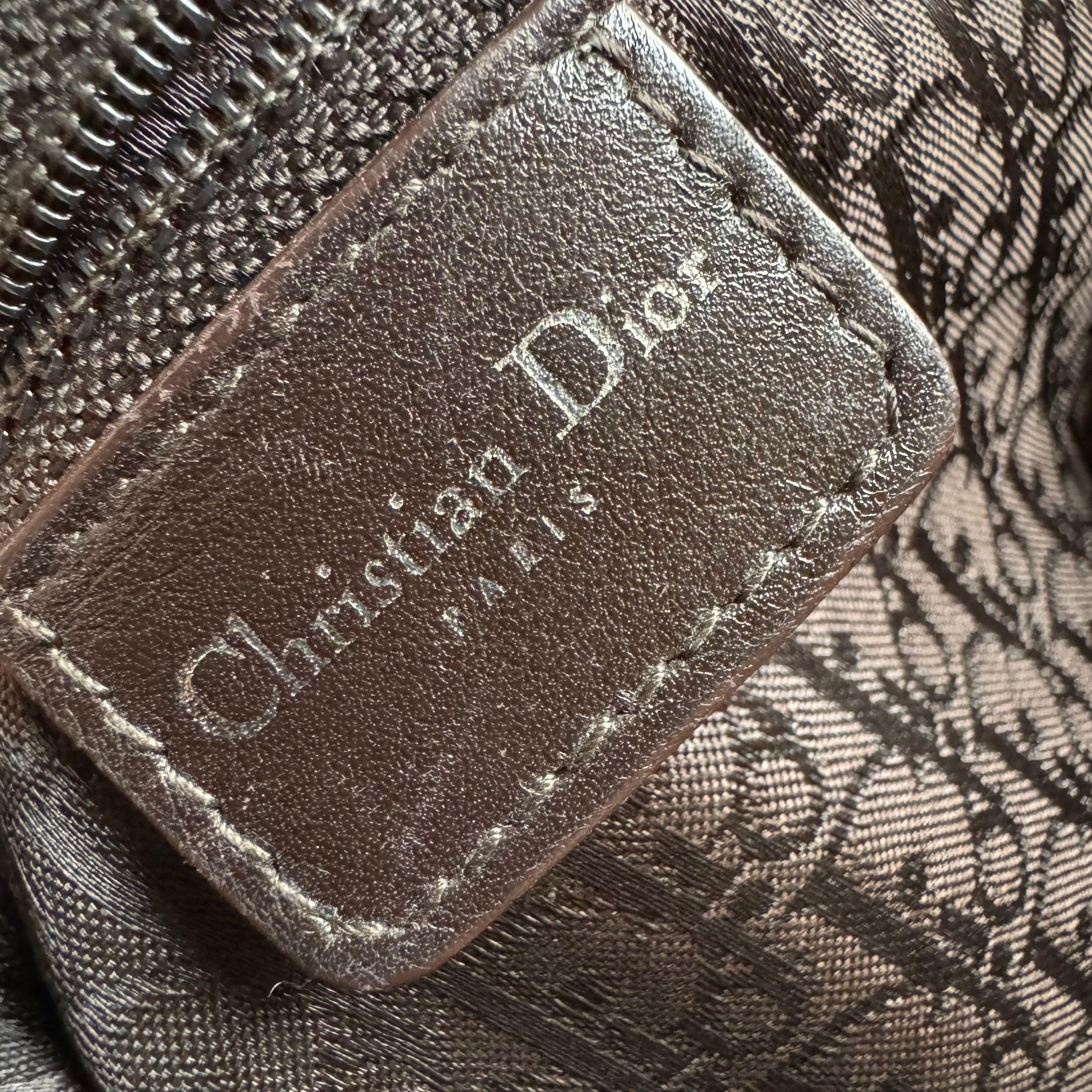 Dior Flight Medium Shoulder Bag Tan Brown Shearling For Sale 10