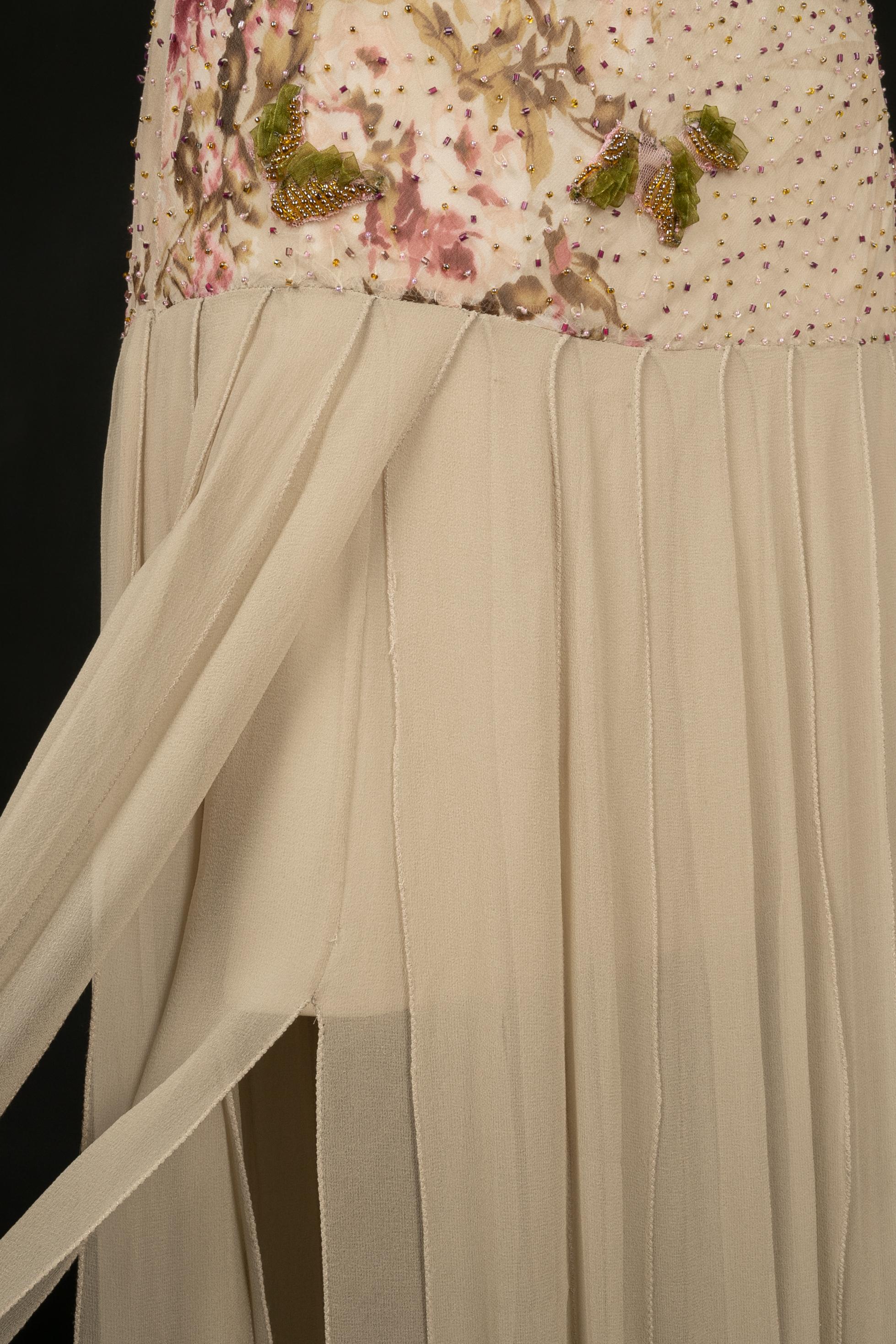 Dior floral dress 1