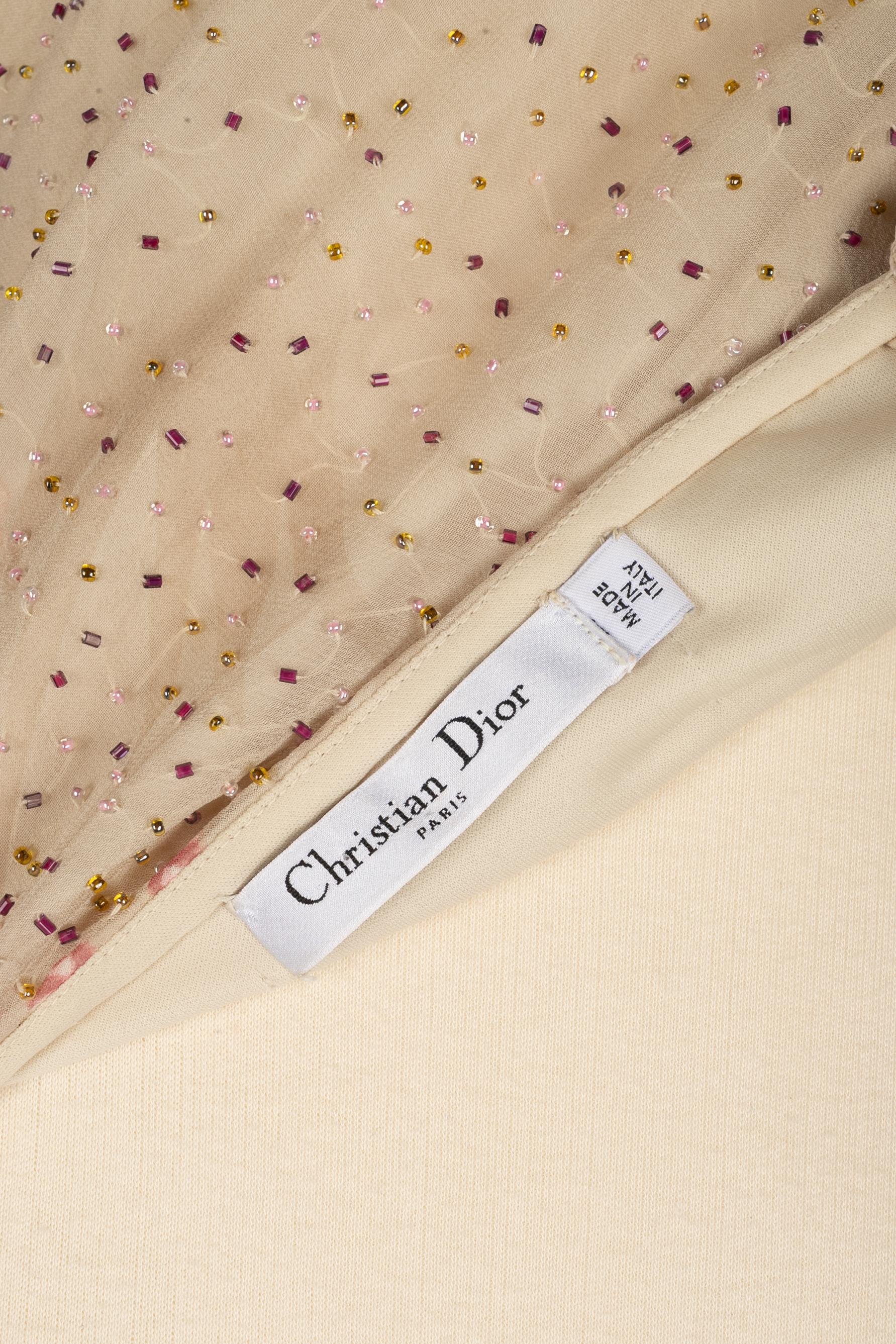 Dior floral dress 4