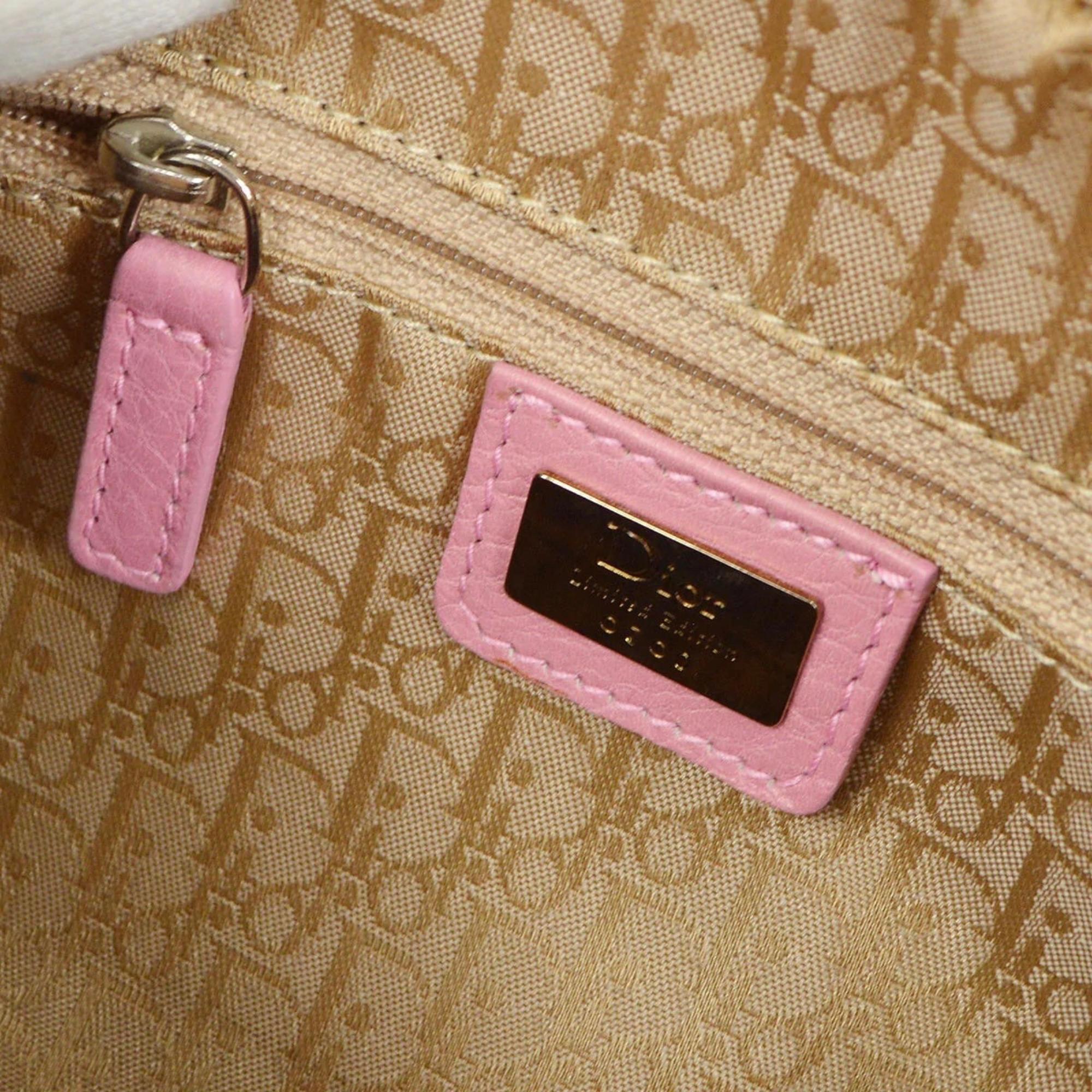 Women's Dior Floral Embroidered Beige Straw Handbag For Sale