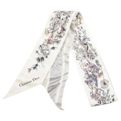 Bufanda Mitzah Floral Dior Gris