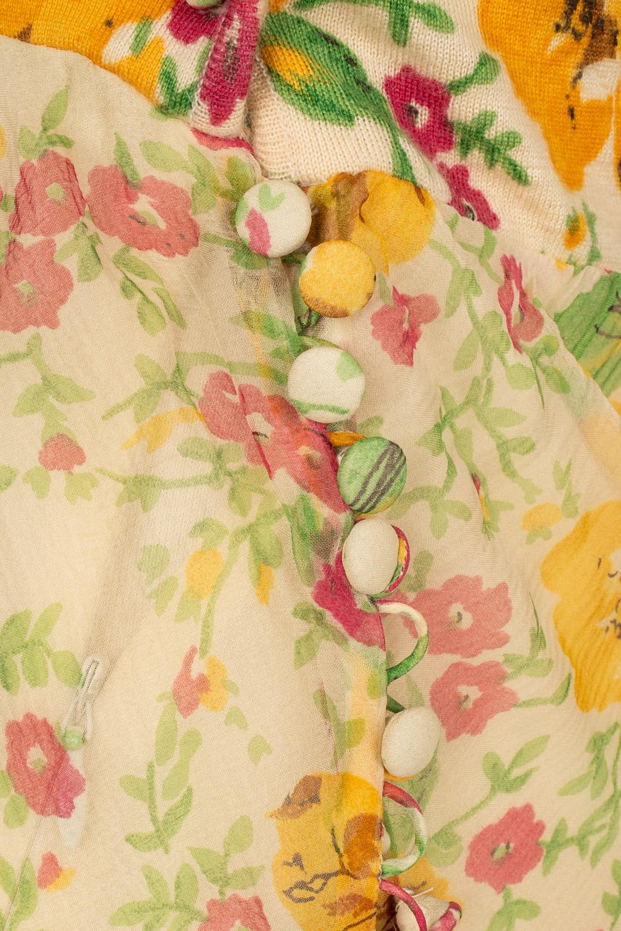 Women's Dior flower dress For Sale