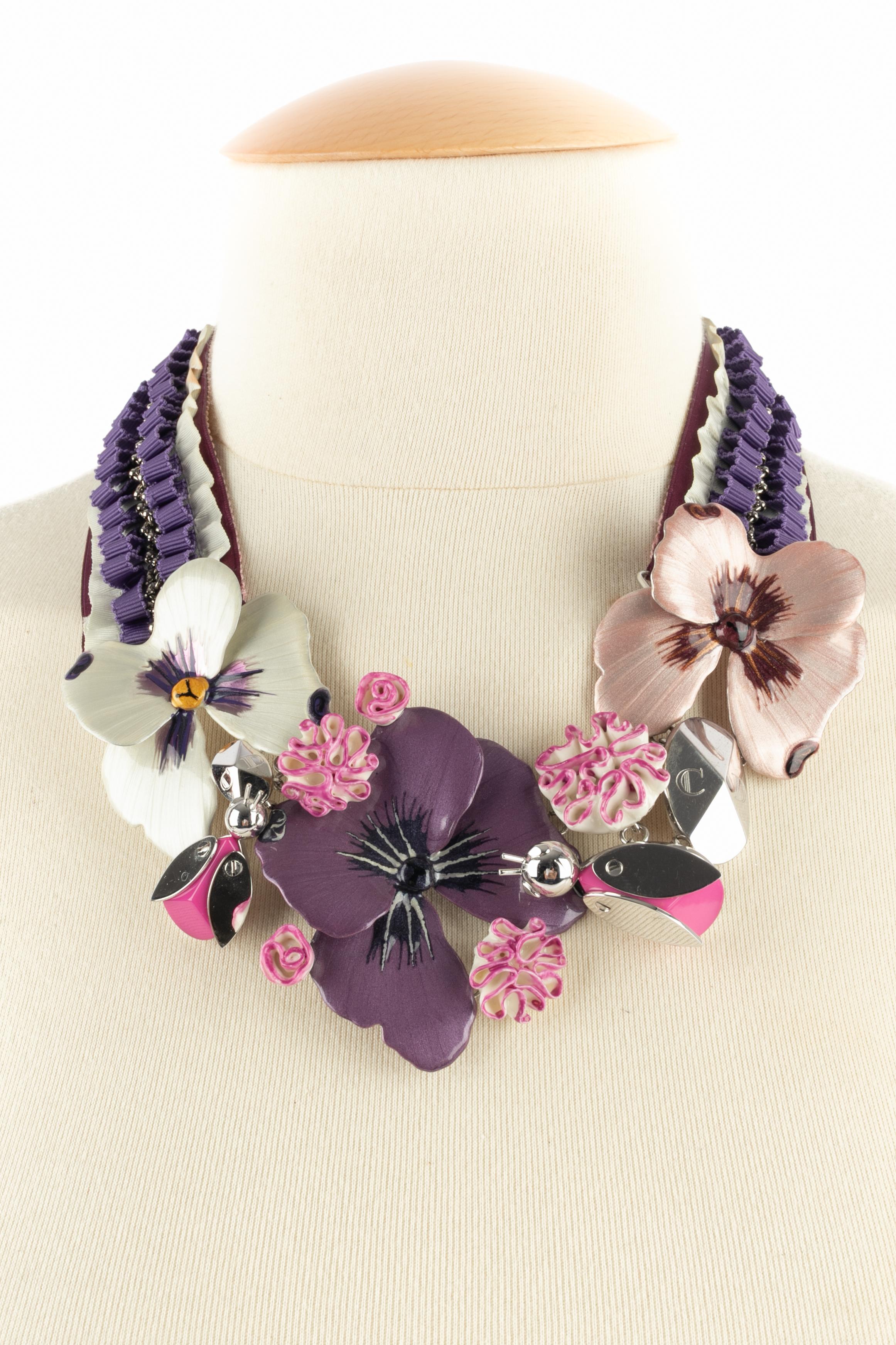 Collana di fiori Dior in vendita 6