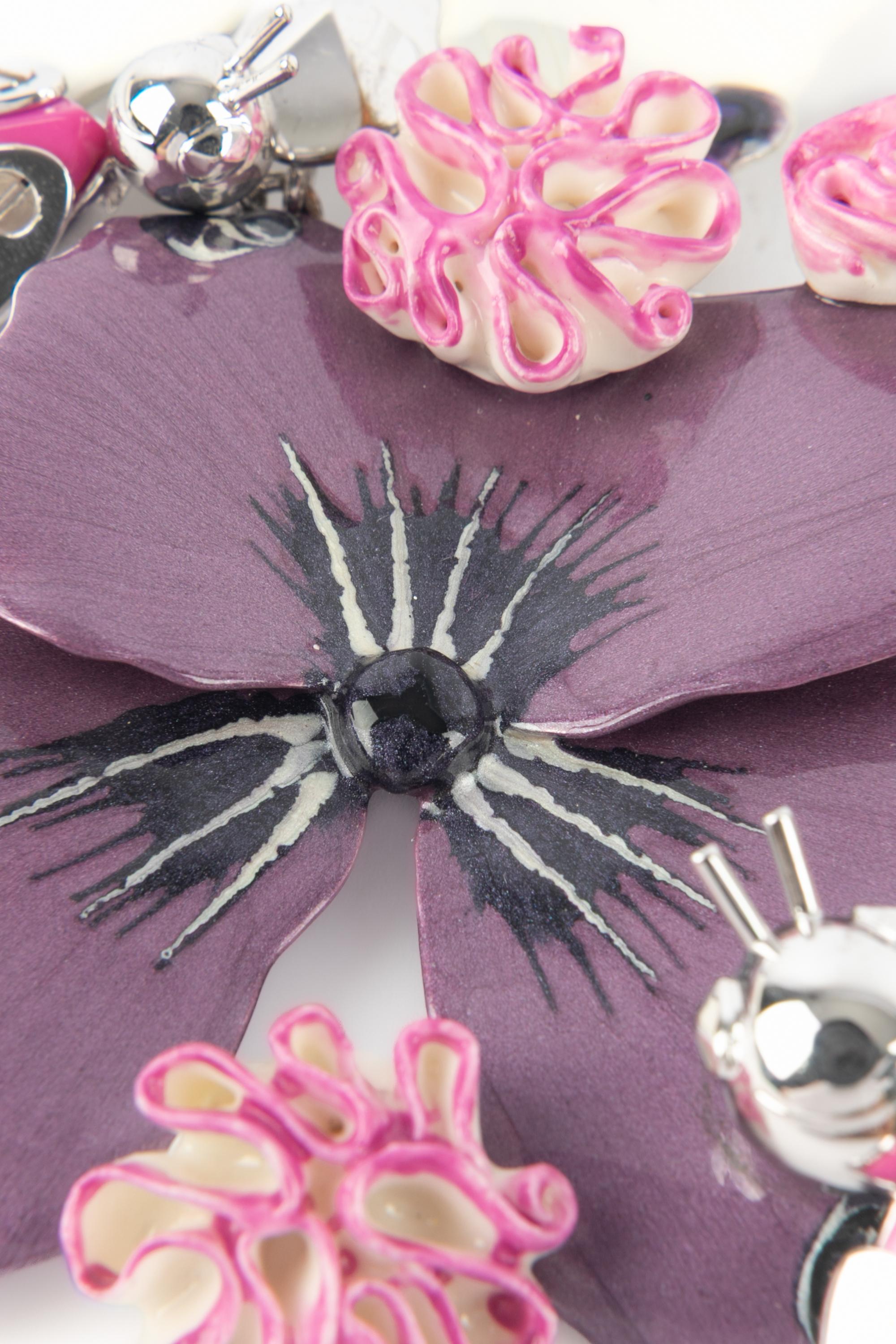 Collana di fiori Dior in vendita 1