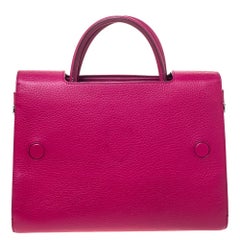Dior Fuchsia Leather Medium Diorever Tote