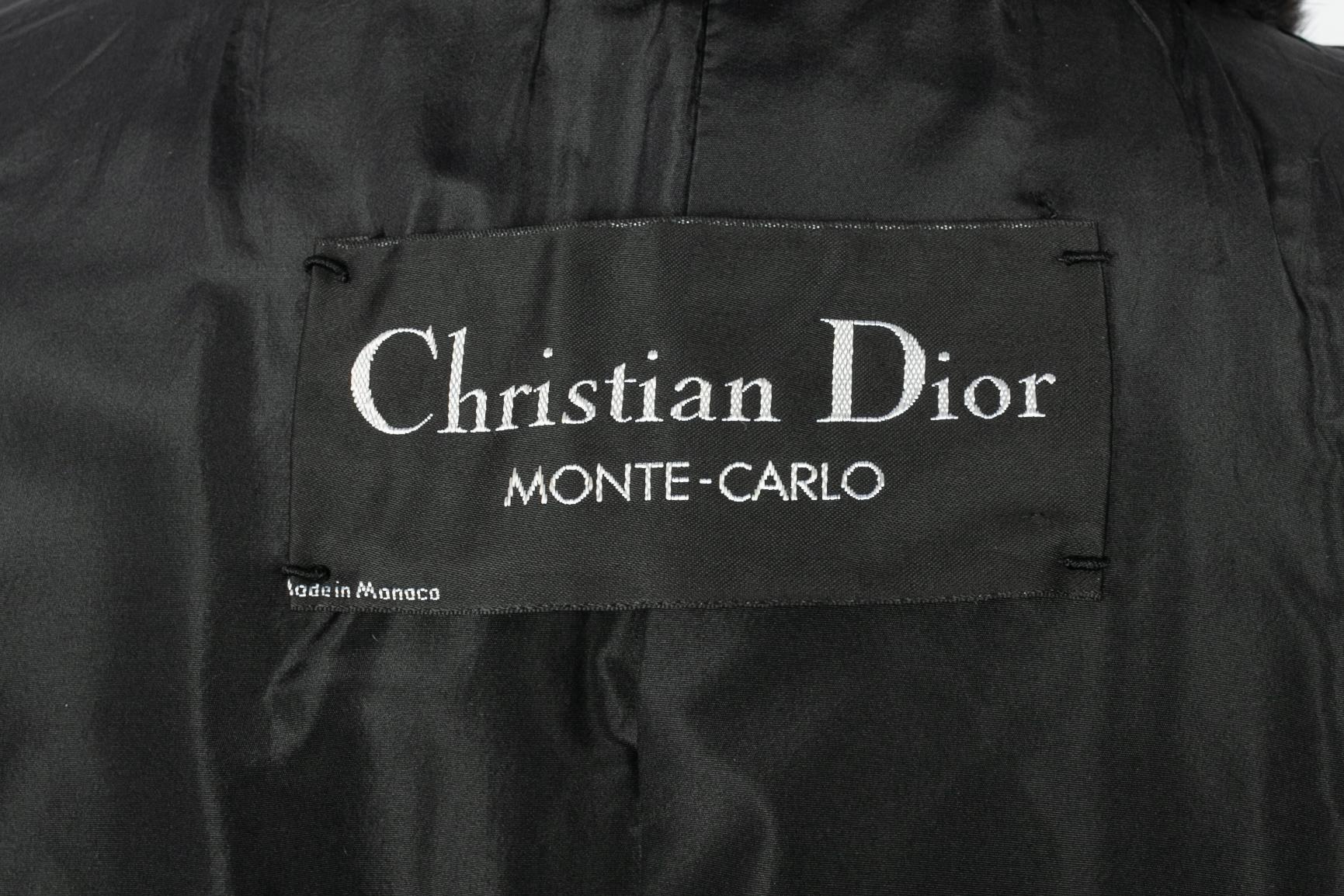 Dior fur coat For Sale 5