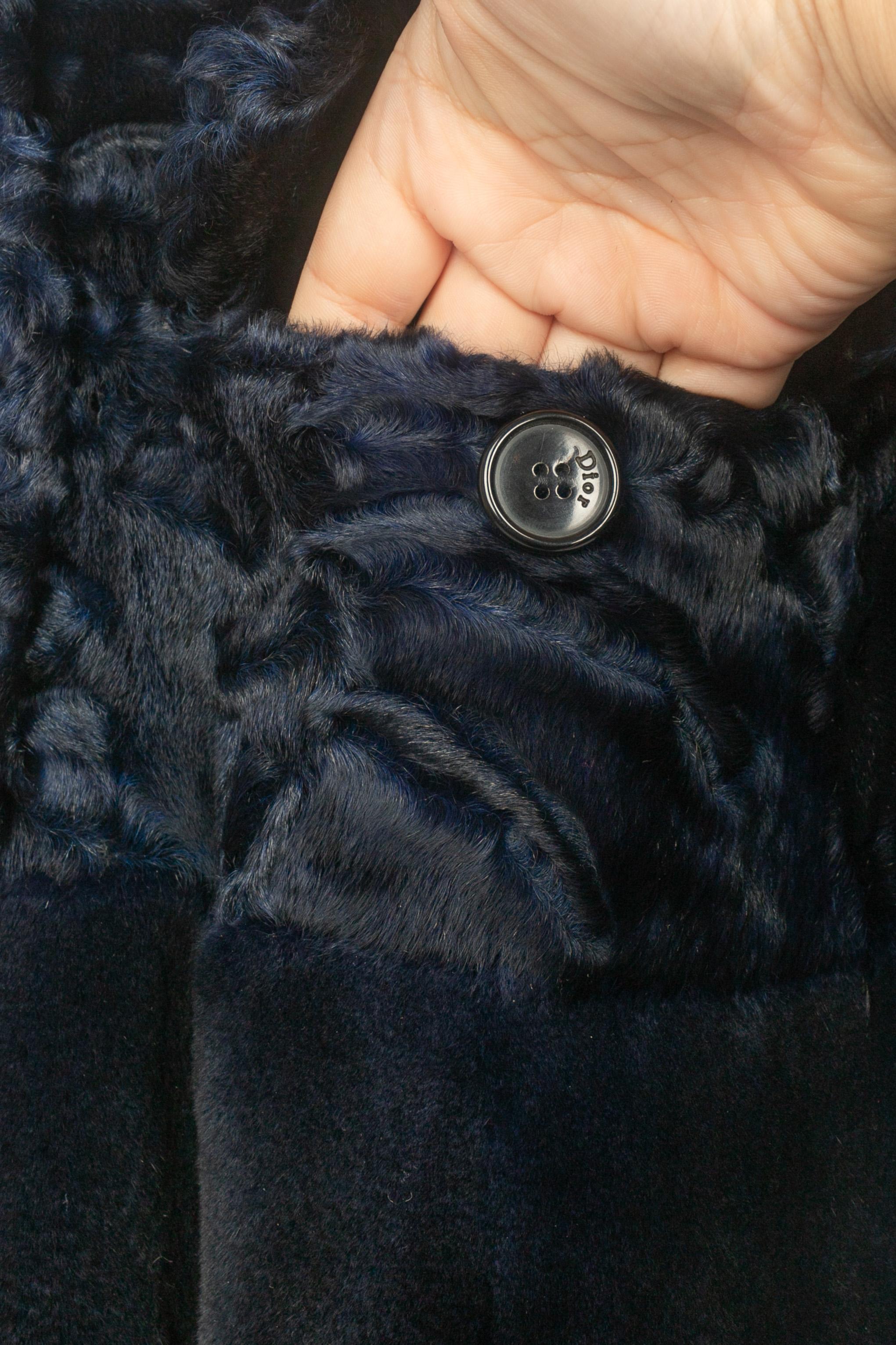 Manteau de fourrure Dior en vente 5