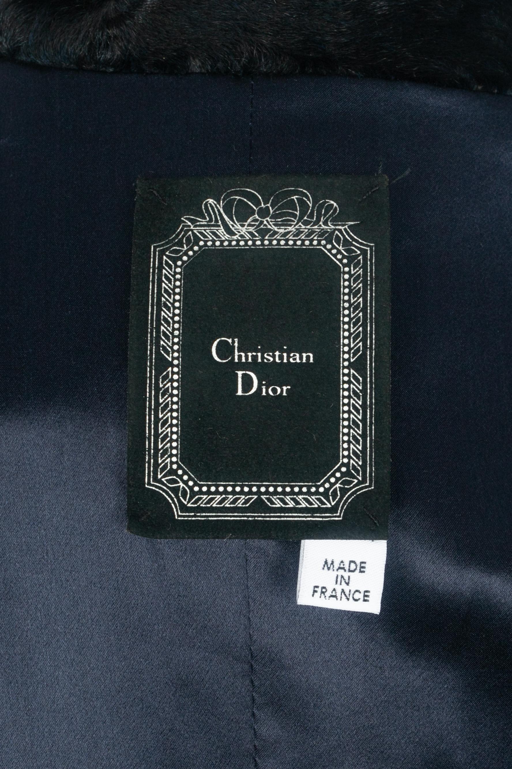 Manteau de fourrure Dior en vente 6