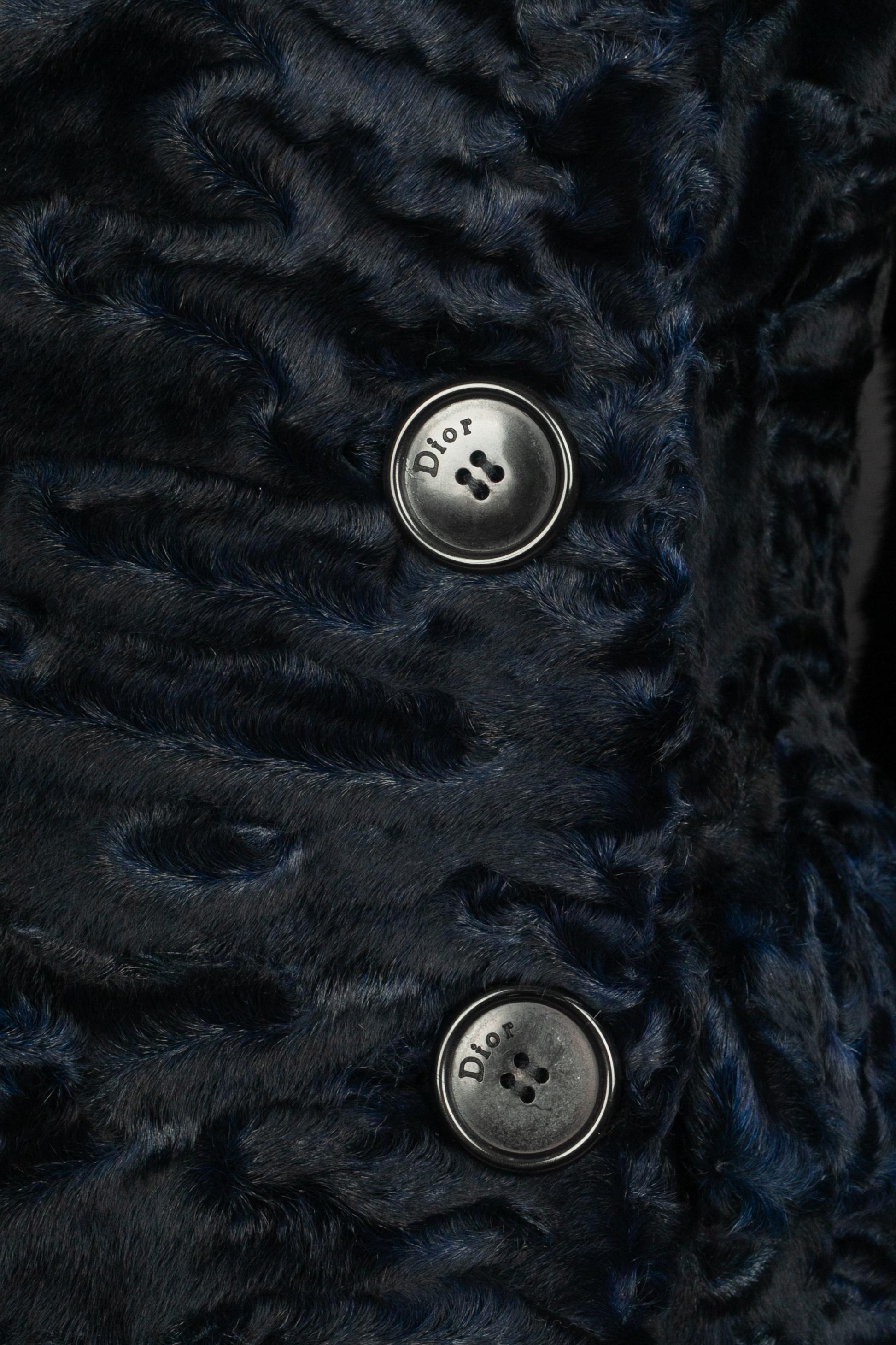 Manteau de fourrure Dior Excellent état - En vente à SAINT-OUEN-SUR-SEINE, FR