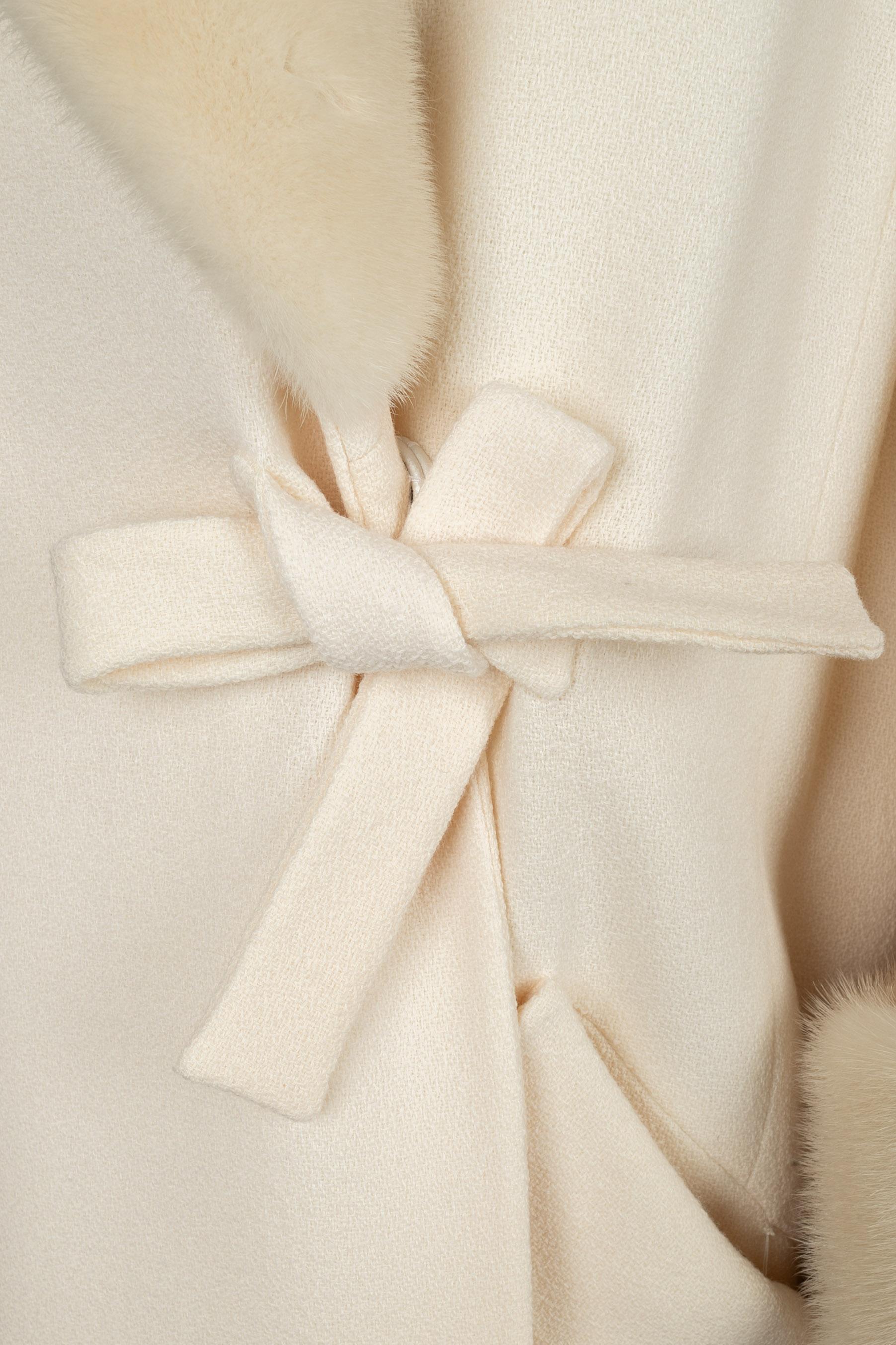 Dior fur coat For Sale 2