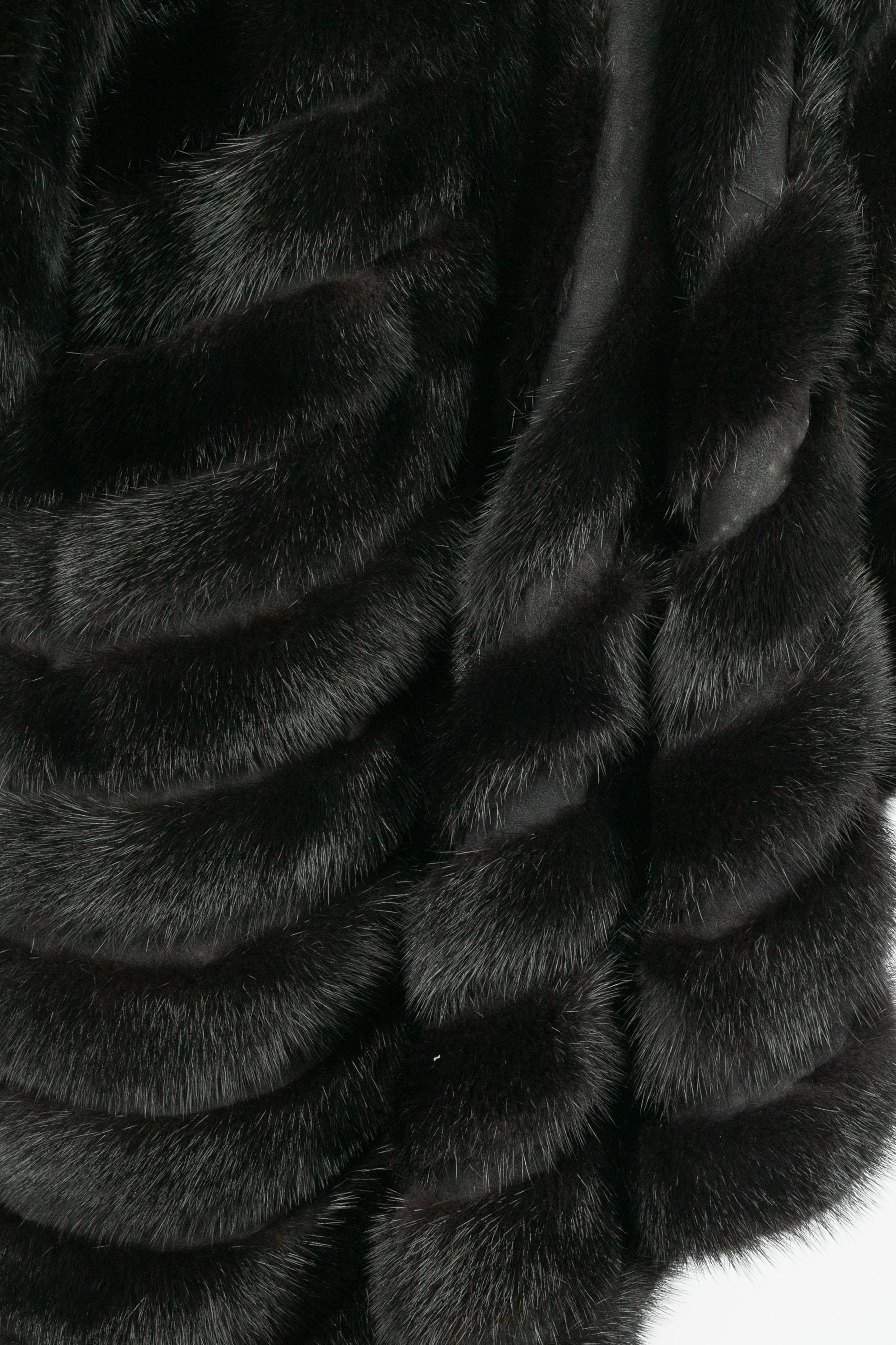 Dior fur coat For Sale 2