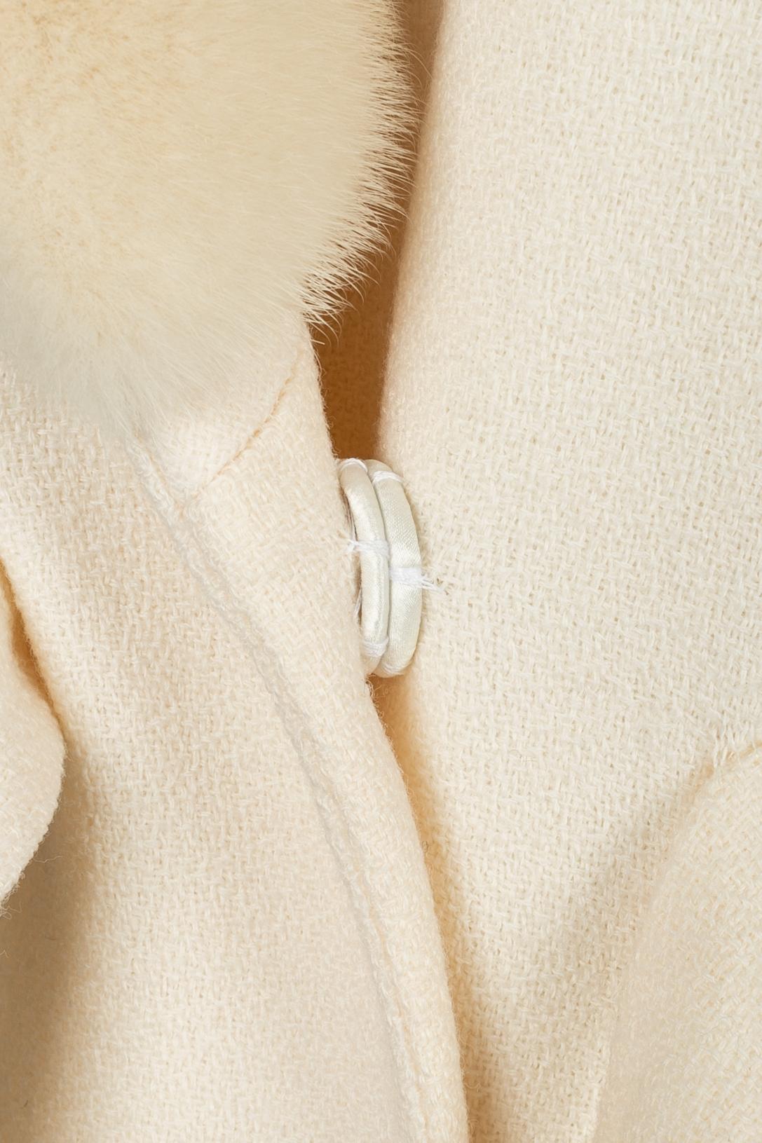 Dior fur coat For Sale 3