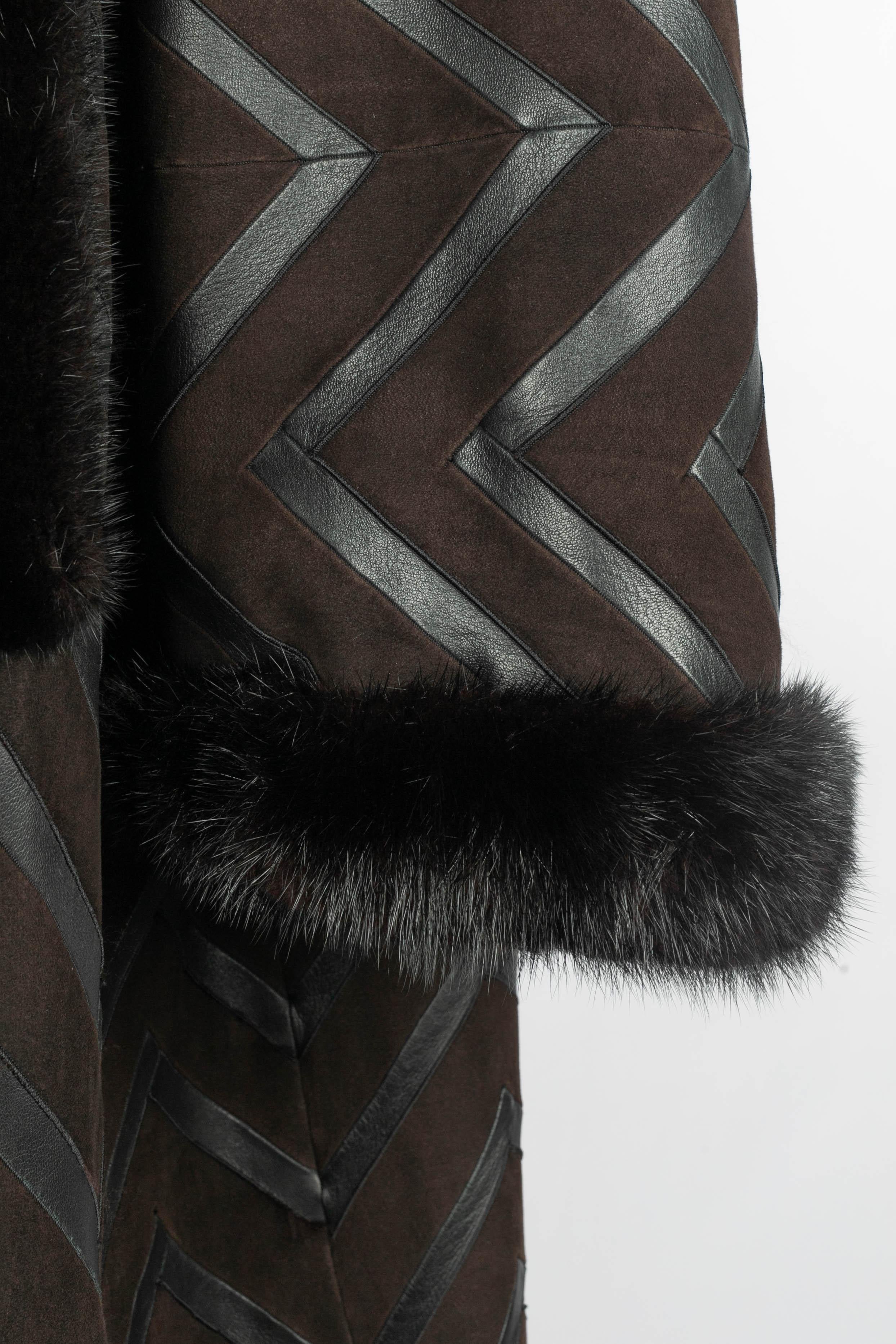 Dior fur coat For Sale 3