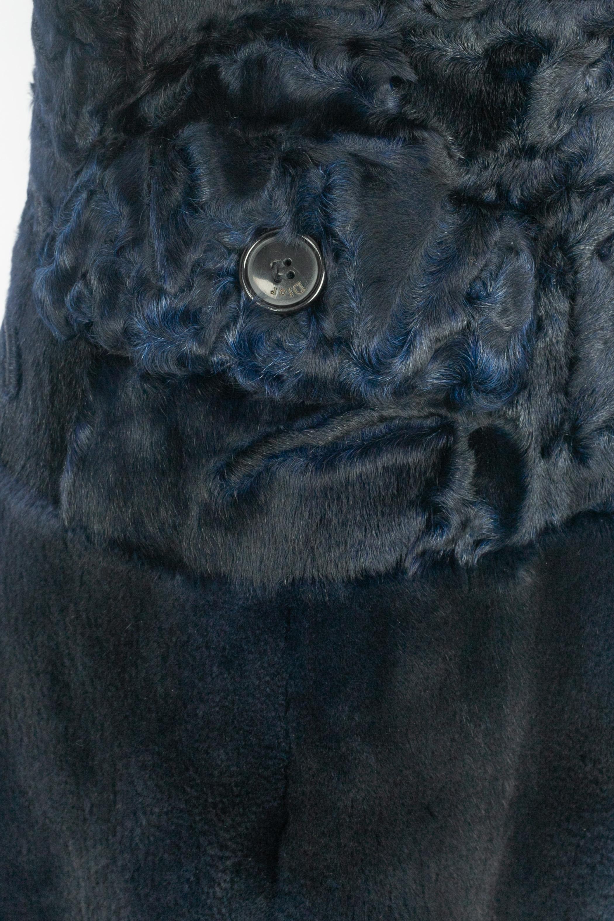 Manteau de fourrure Dior en vente 4