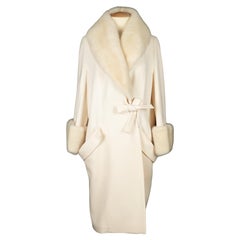 Dior fur coat