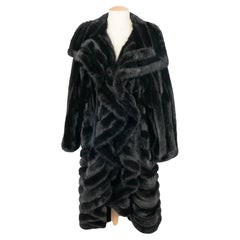 Dior fur coat