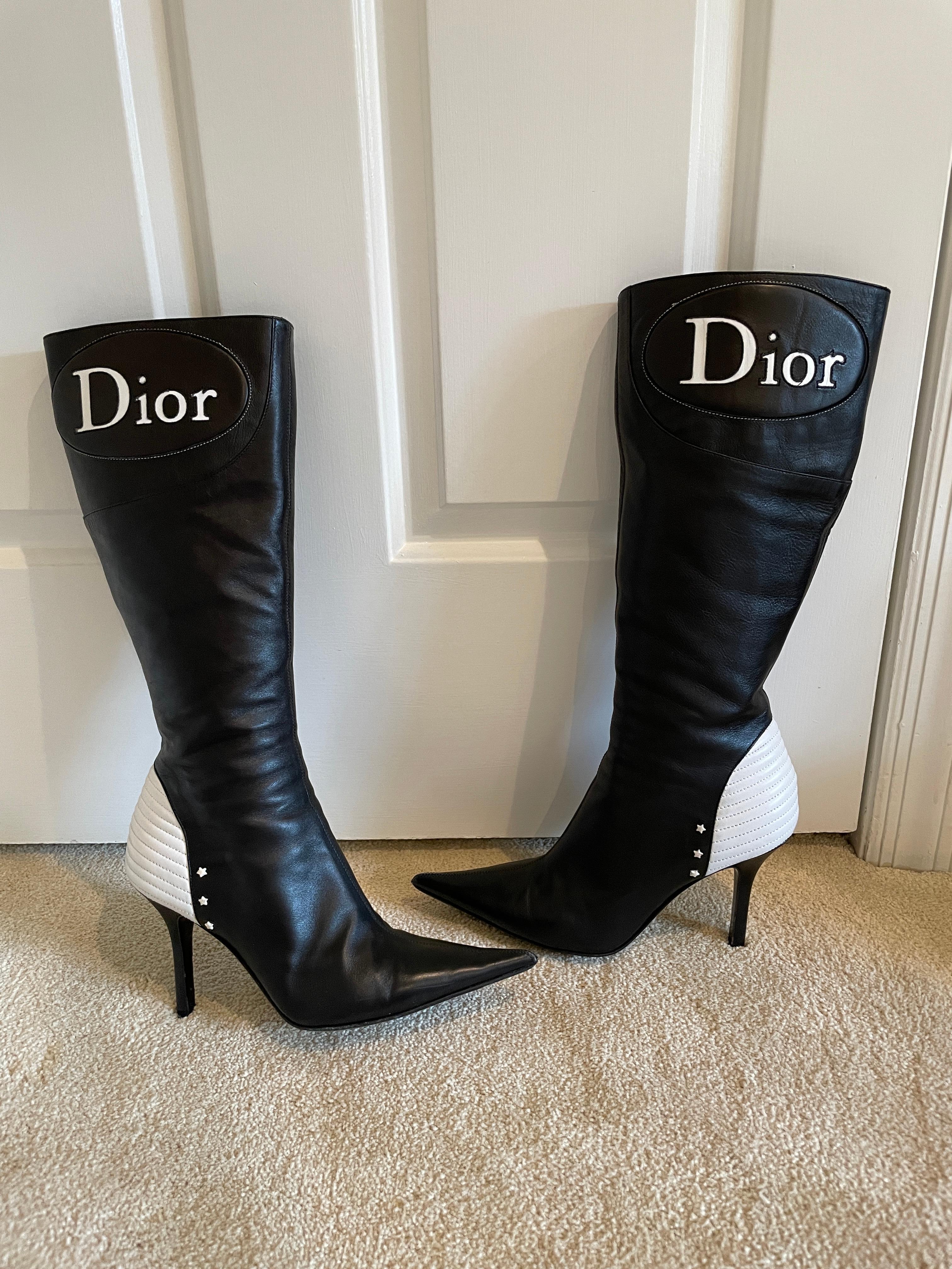 vintage dior boots