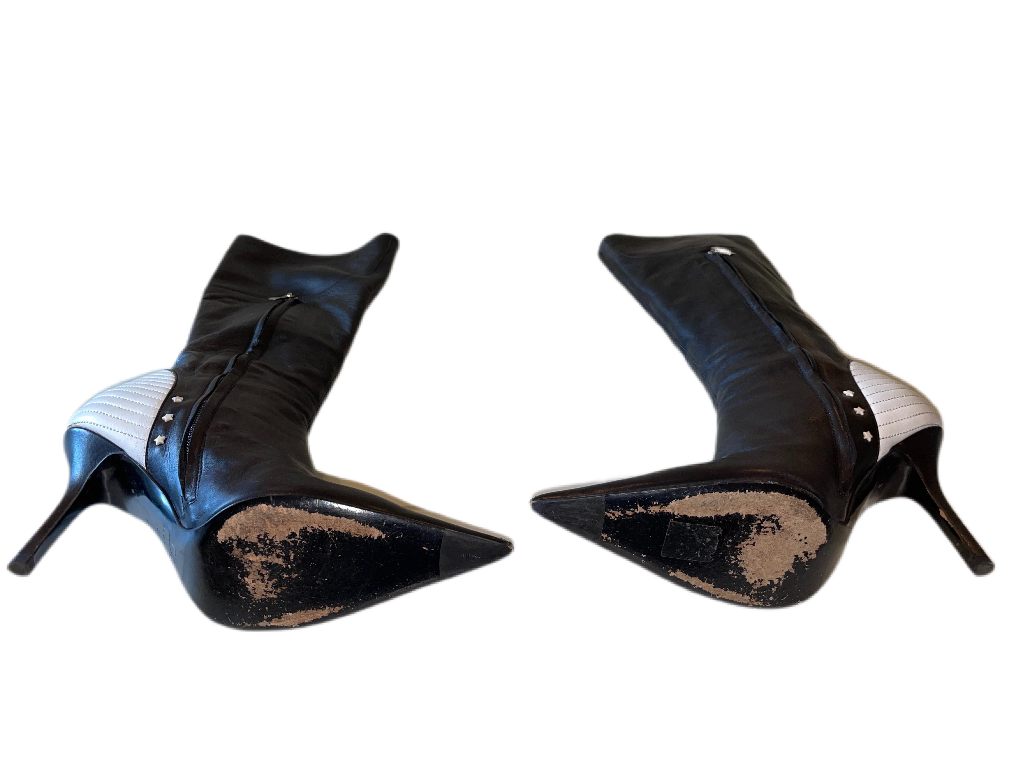 DIOR GALLIANO '01 moto boots 1
