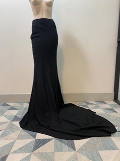 Christian Dior & John Galliano 2007 haute couture evening skirt with a train