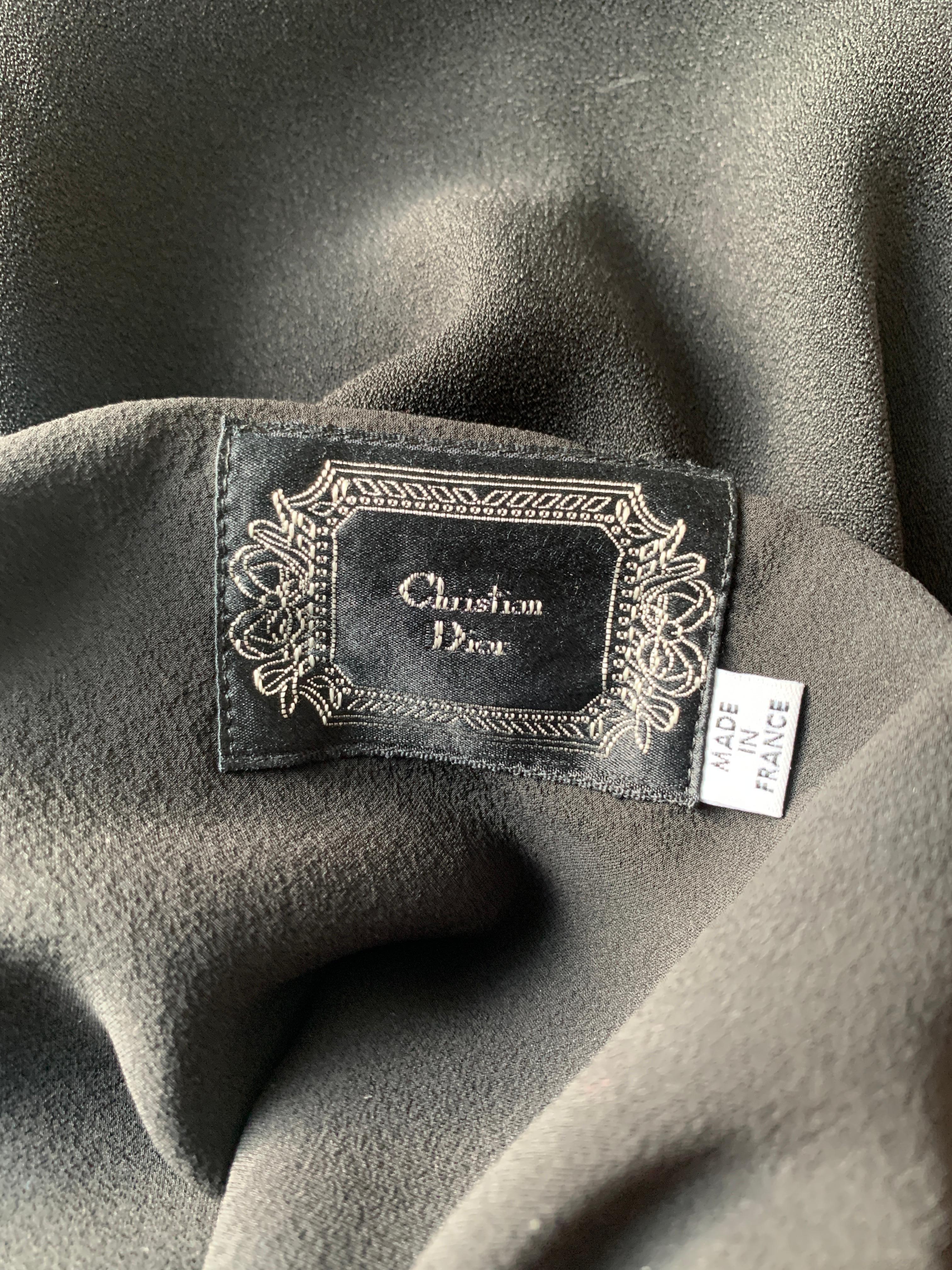 Christian Dior & John Galliano 2007 haute couture evening skirt with a train For Sale 3