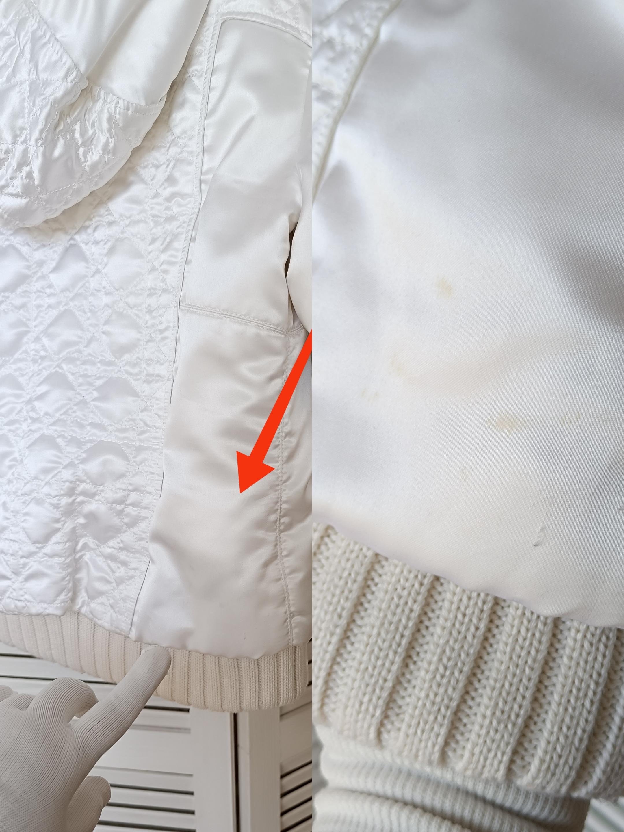 Dior & Galliano 2009 cannage windbreaker jacket FR 38 USA 6 y2k 2000s For Sale 10
