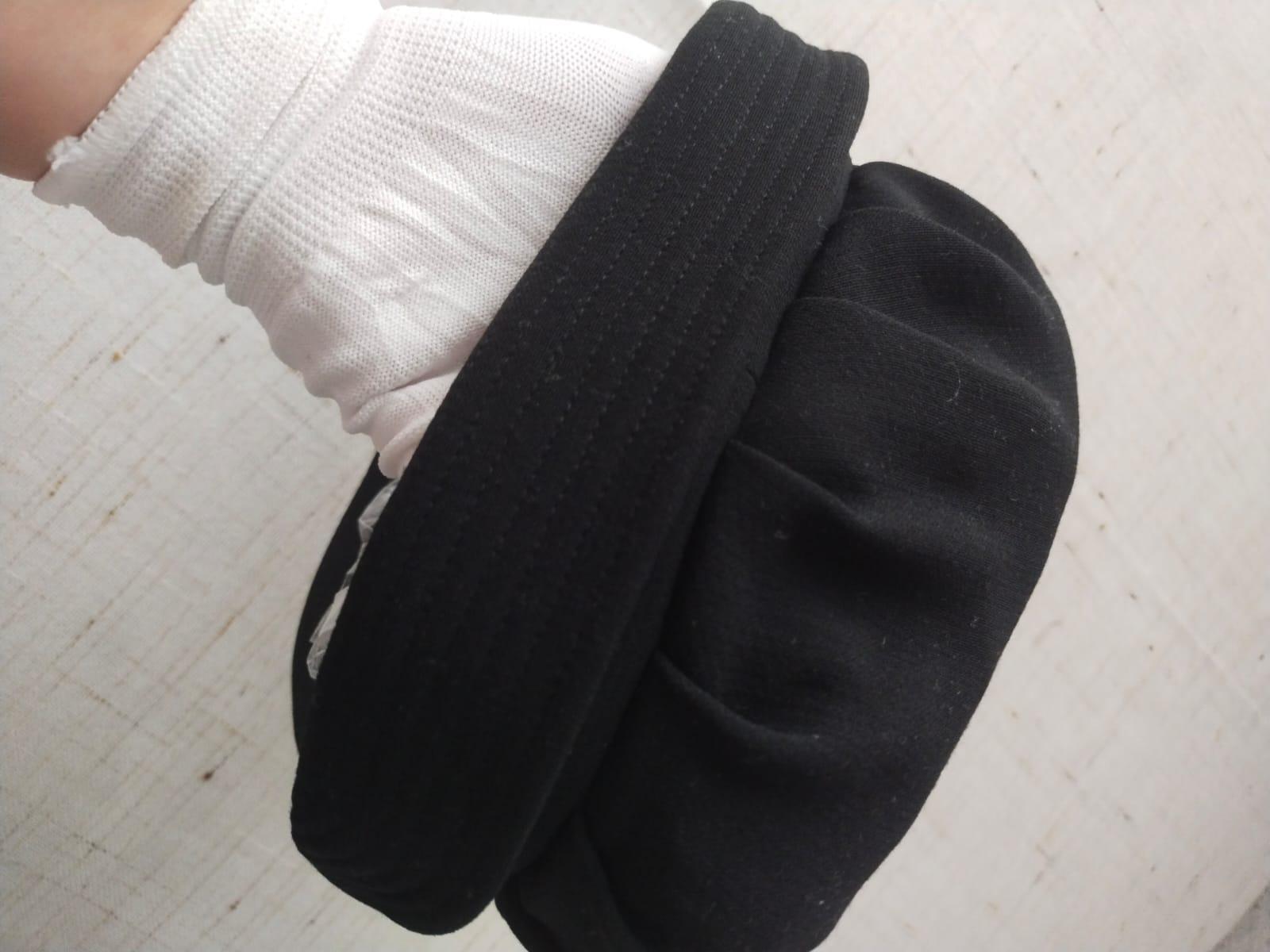 Dior Galliano 2010 Authentic Christian Dior Black Wool Logo CAP 11