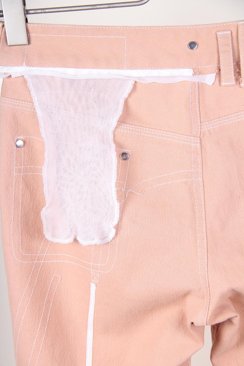 Orange Dior Galliano Era SS 2006 jeans / cotton pants For Sale