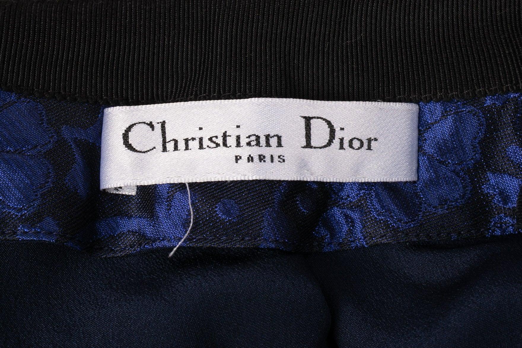 Dior Gauffering Fabric Short Skirt with Silk Lining For Sale 5