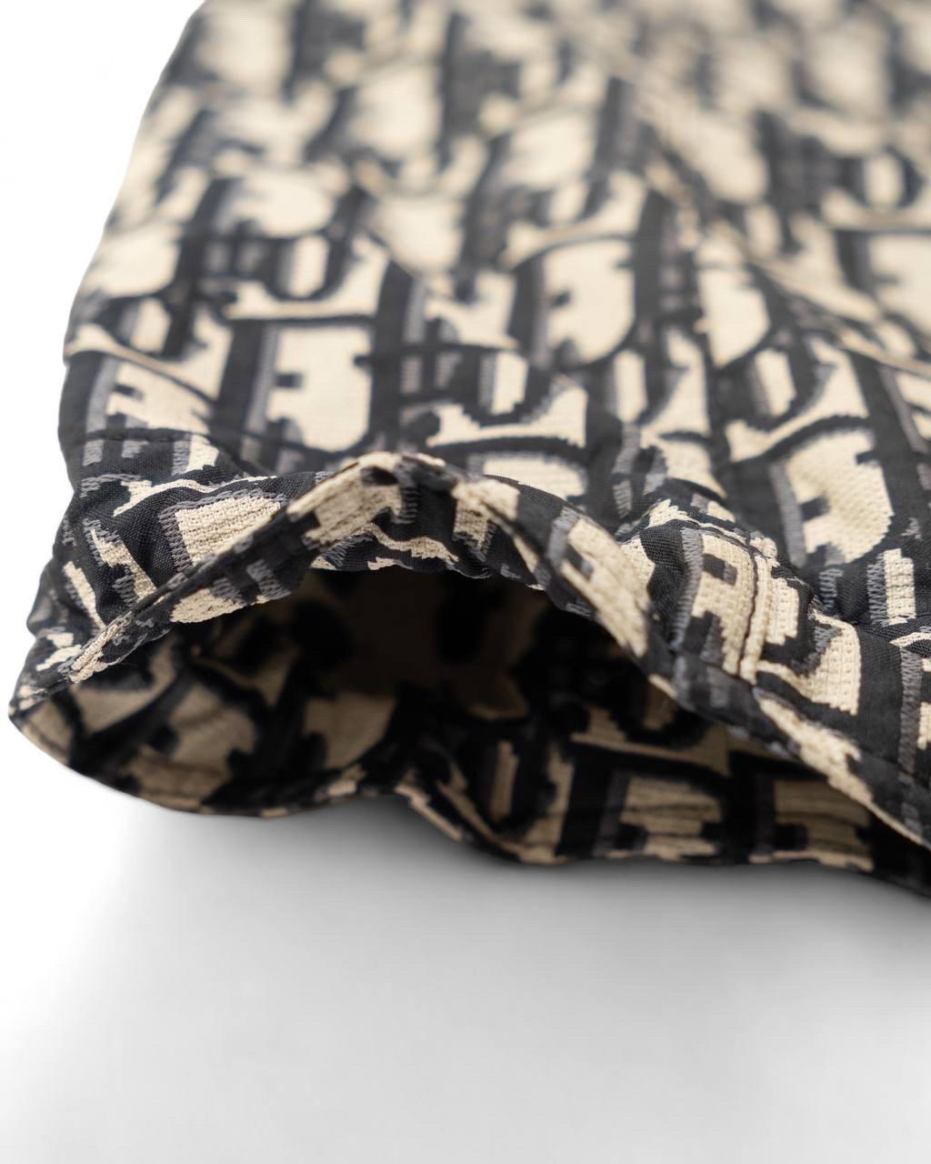 Black Dior Giacca Anorak Jacquard Oblique For Sale