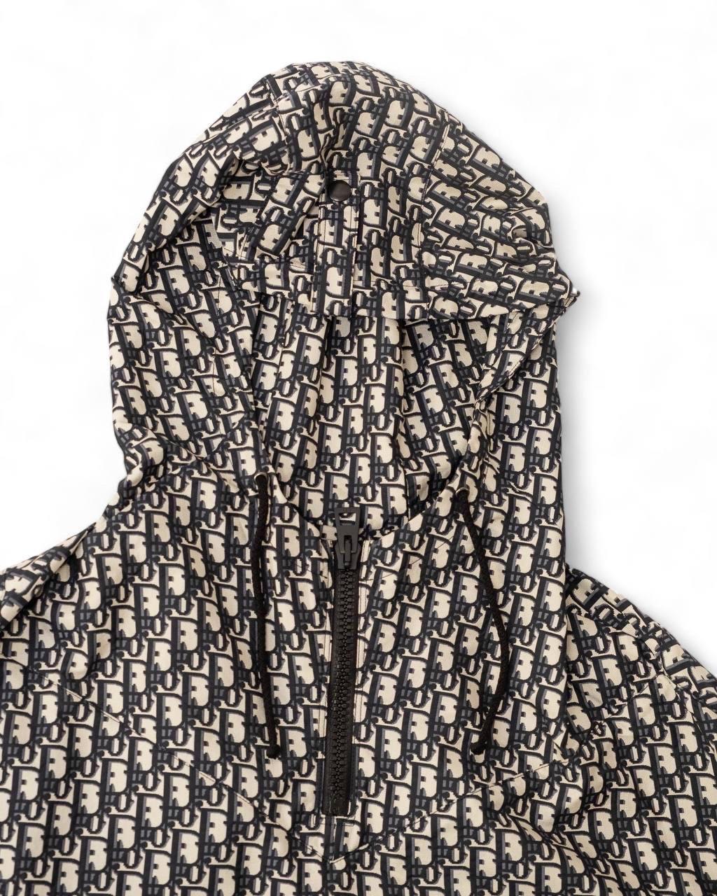 Dior Giacca Anorak Jacquard Oblique In Good Condition For Sale In Torre Del Greco, IT