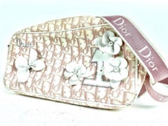 Dior Girly Chic Floral No. 1 Monogram Trotter 23dior610 Pink Coated Canvas Cross