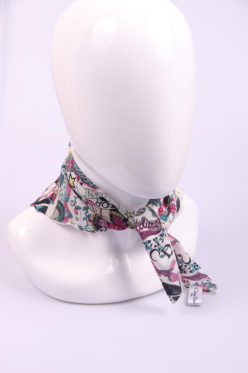Femenino o masculino Pañuelo de seda Dior Gitane Gipsy 2004 Galliano en venta
