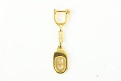 Dior Gold Bag Charm Logo Pendant Keychain 70d429s