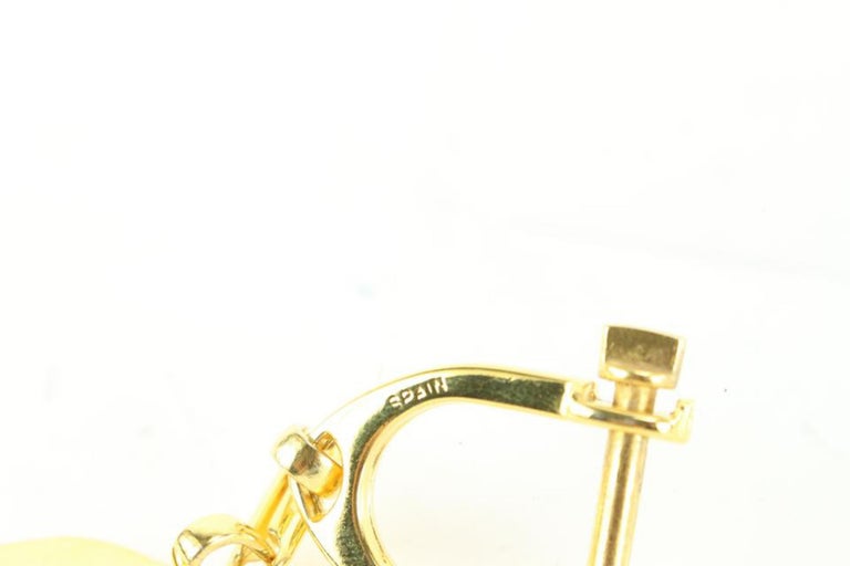 Dior Gold Bag Charm Logo Pendant Keychain 70d429s For Sale at 1stDibs